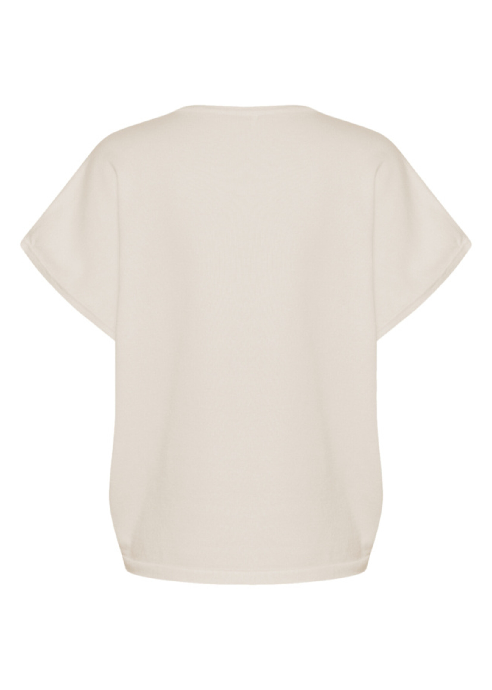 Saint Tropez Saint Tropez, MilaSZ R-N SS Pullover, Jojoba Melange, Size:
