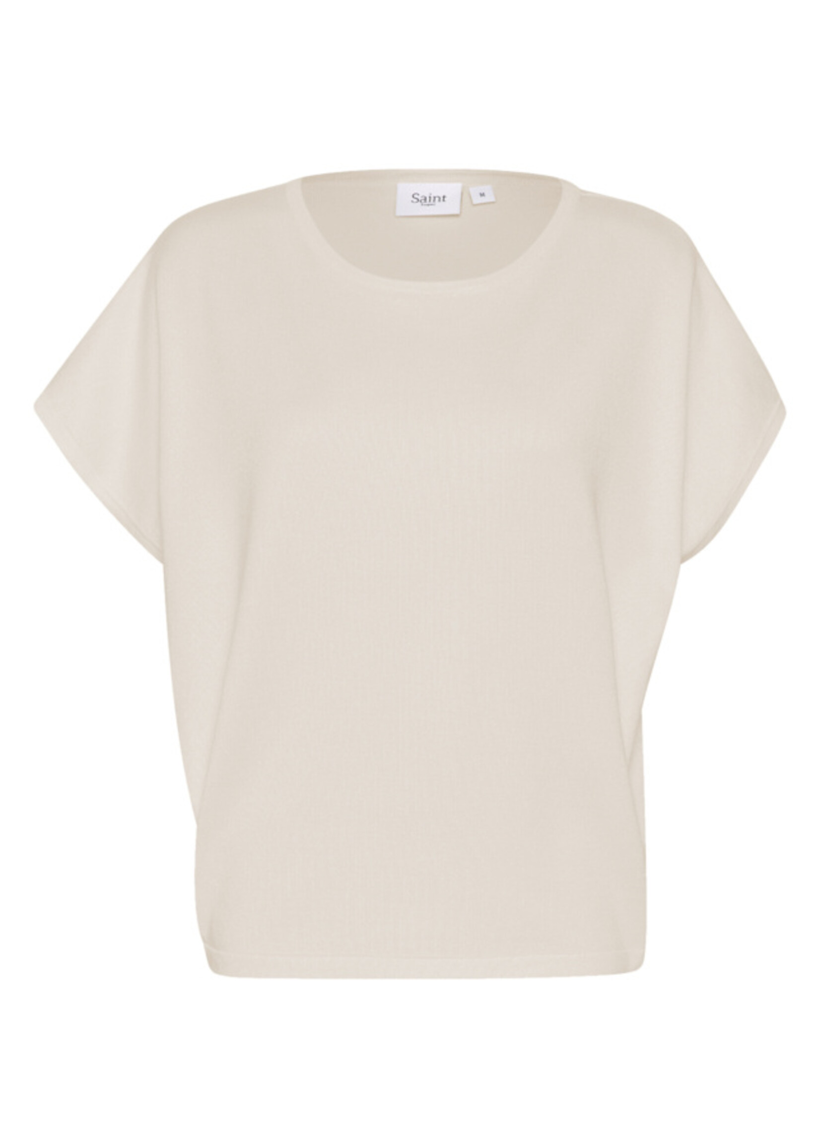 Saint Tropez Saint Tropez, MilaSZ R-N SS Pullover, Jojoba Melange, Size: