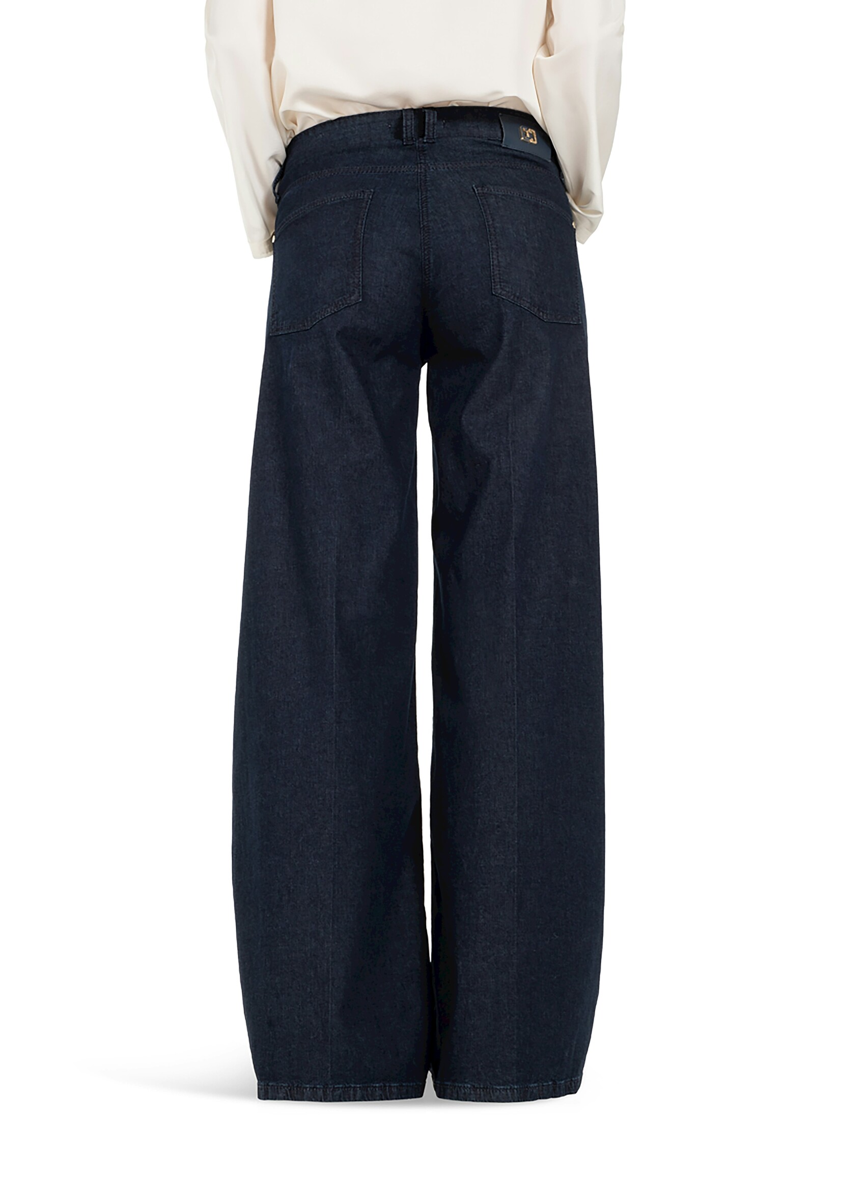 Cambio Cambio, Amina Damen lang Jeans, Dark blue, Size: