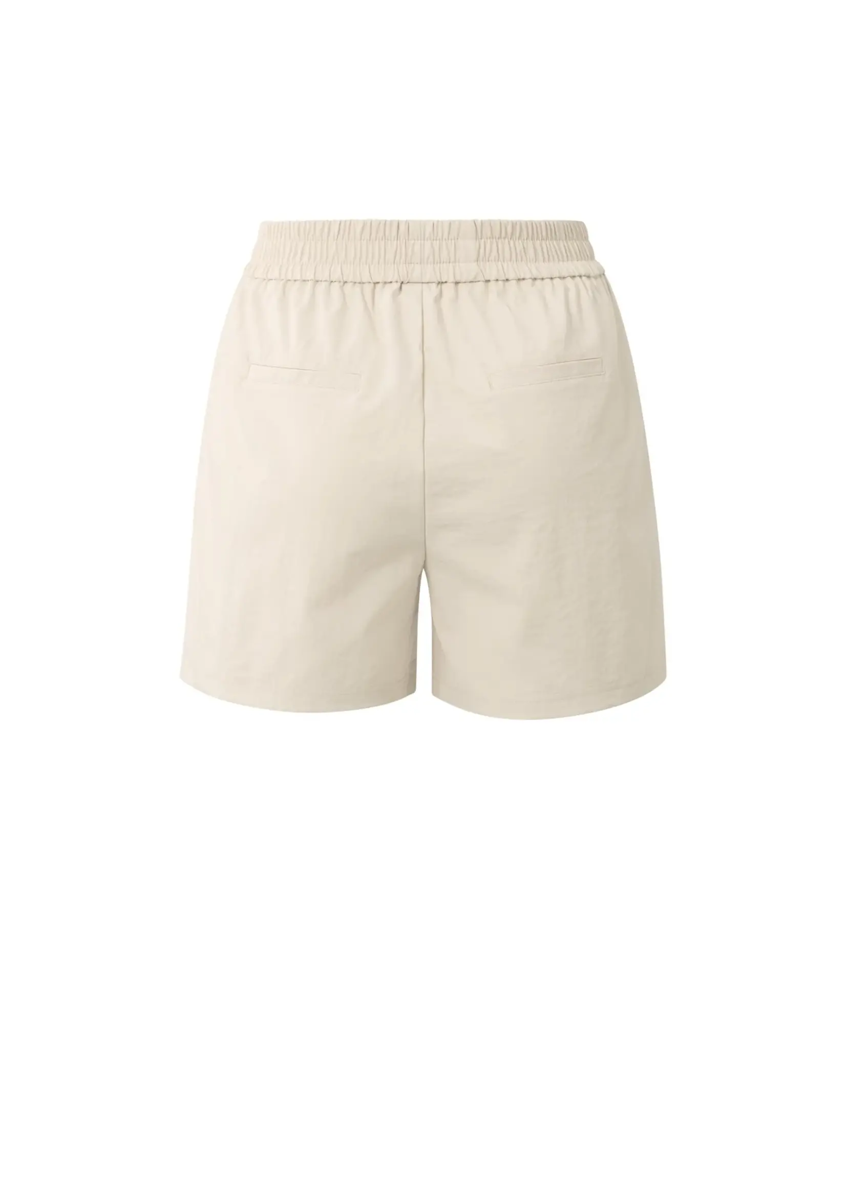 Yaya Yaya, Woven shorts with elastic waistband, Summer Sand, Size: