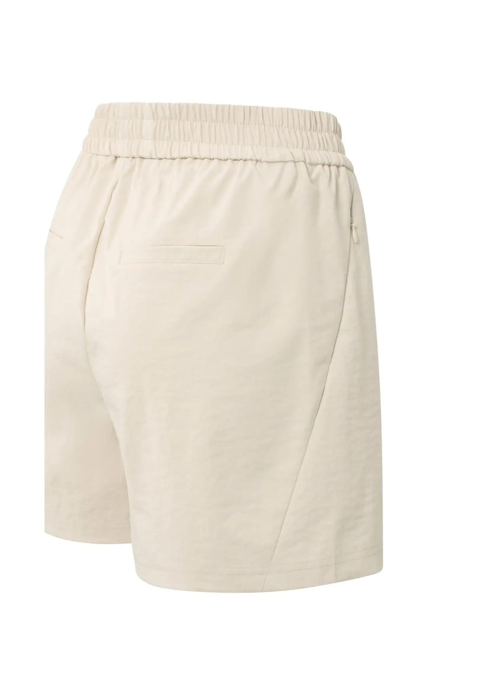 Yaya Yaya, Woven shorts with elastic waistband, Summer Sand, Size: