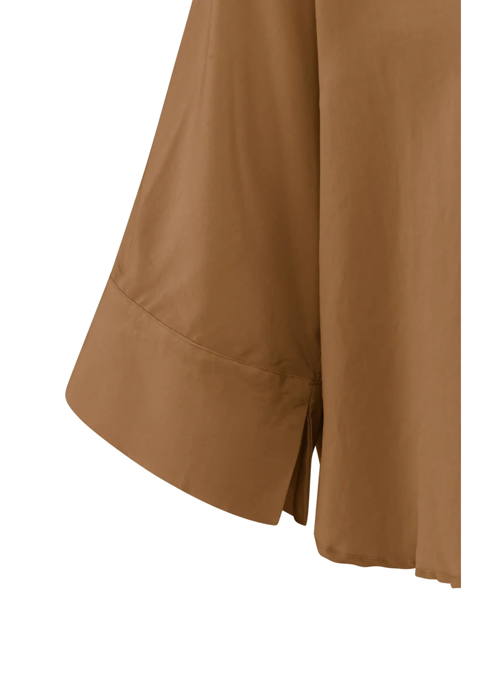 Yaya Yaya, Cropped blouse, Chipmunk Brown, Size: