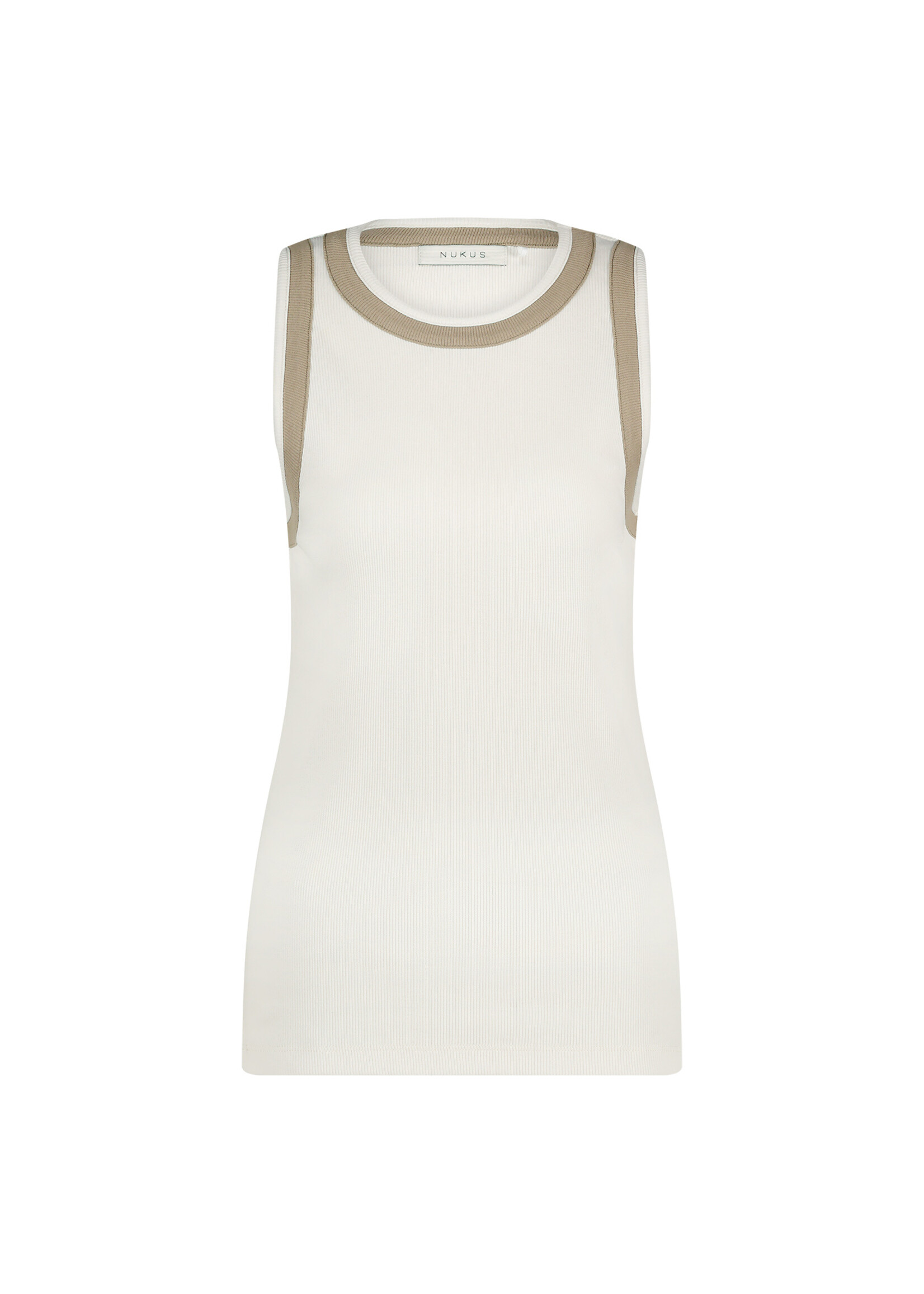 Nukus Nukus, Nice Singlet, Offwhite/Dark Sand, Size: