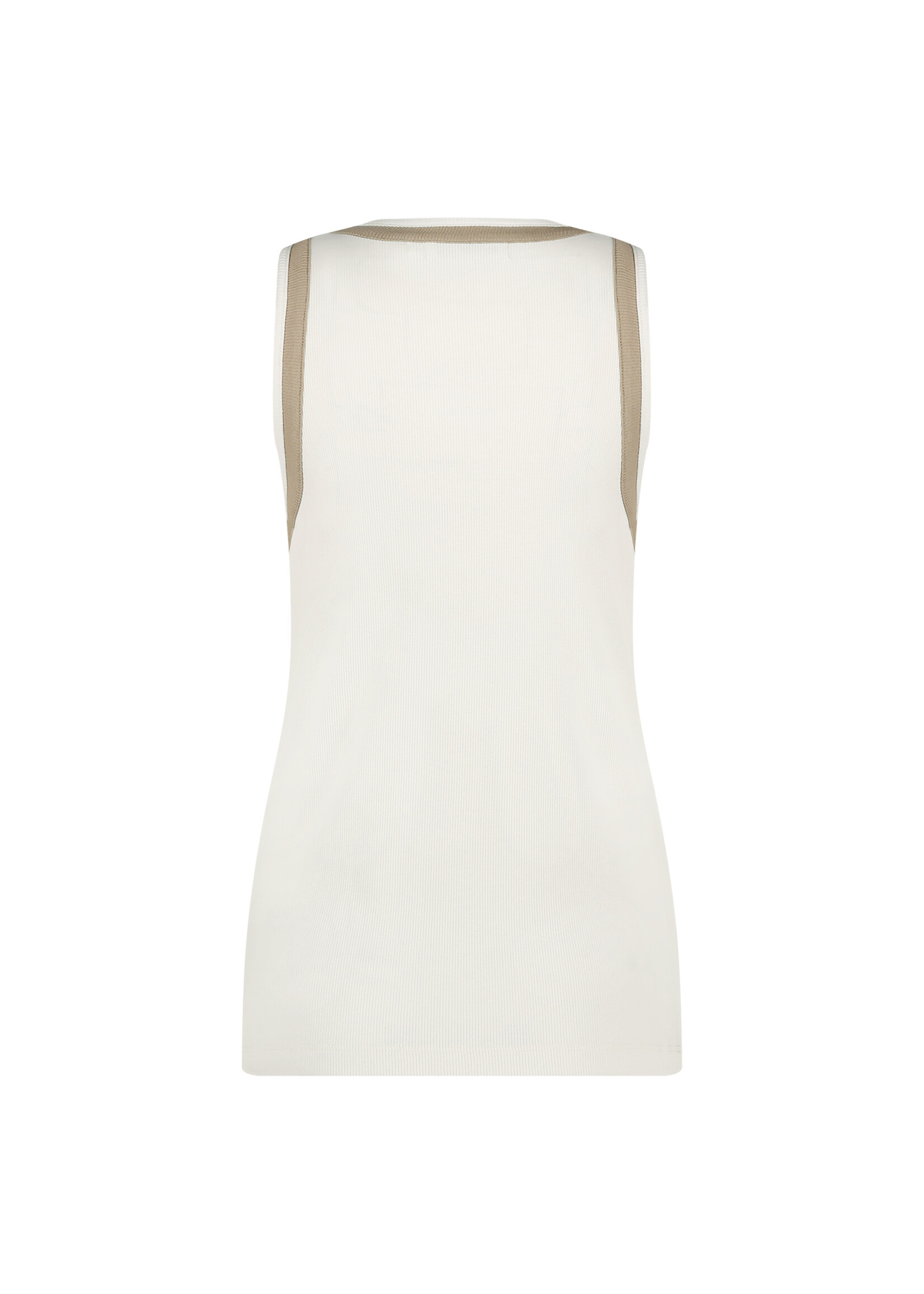 Nukus Nukus, Nice Singlet, Offwhite/Dark Sand, Size: