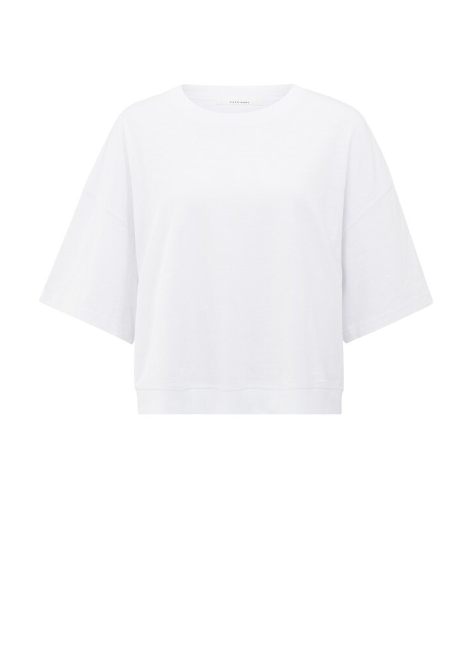Yaya Yaya, T-shirt met korte mouwen, Pure White, Size: