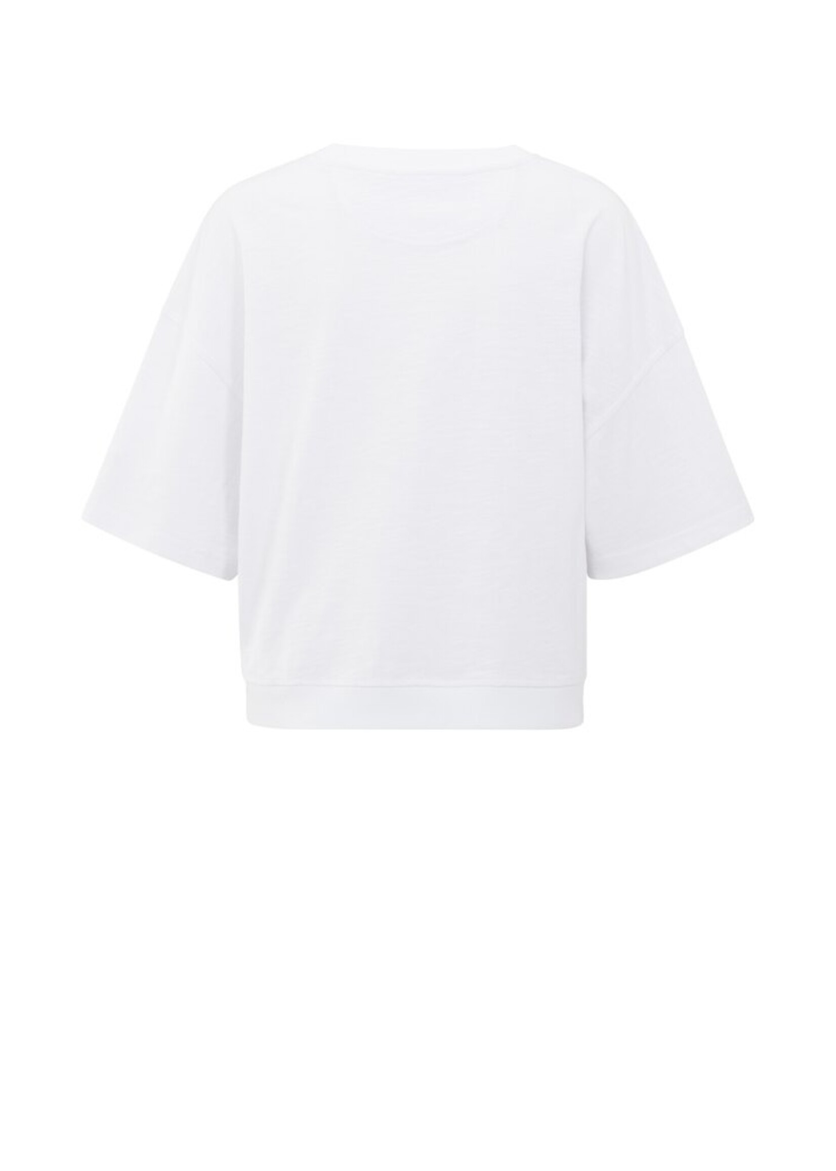 Yaya Yaya, T-shirt met korte mouwen, Pure White, Size: