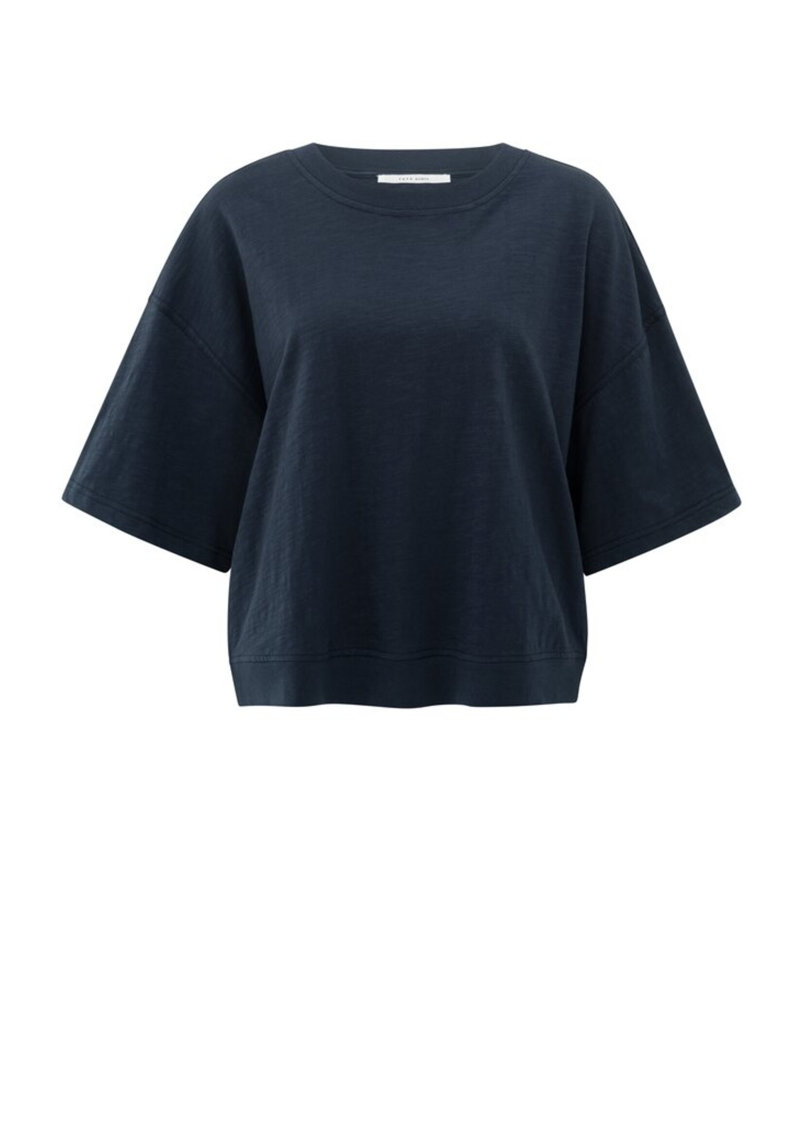 Yaya Yaya, T-shirt met korte mouwen, Eclipse Blue, Size: