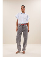 By-Bar By-bar, begum grey pants, Gold, Size: