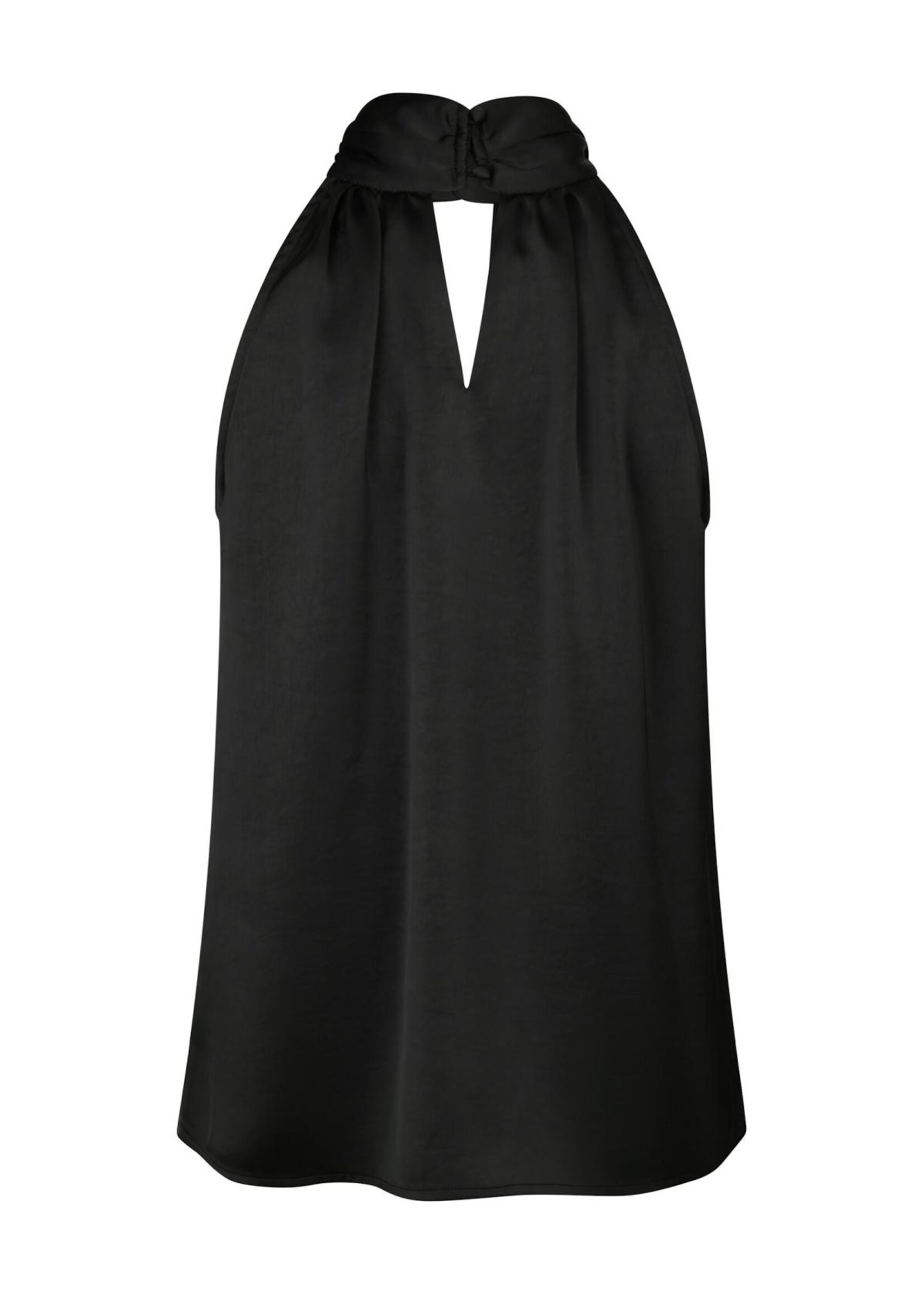 Neo Noir Neo Noir, Svala Heavy Sateen Top, Black, Size: