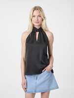Neo Noir Neo Noir, Svala Heavy Sateen Top, Black, Size: