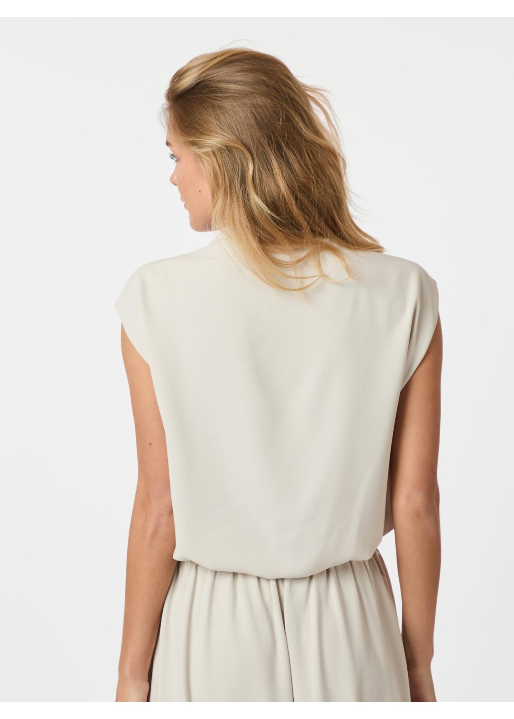Neo Noir Neo Noir, Ellis Blouse, Ivory, Size: