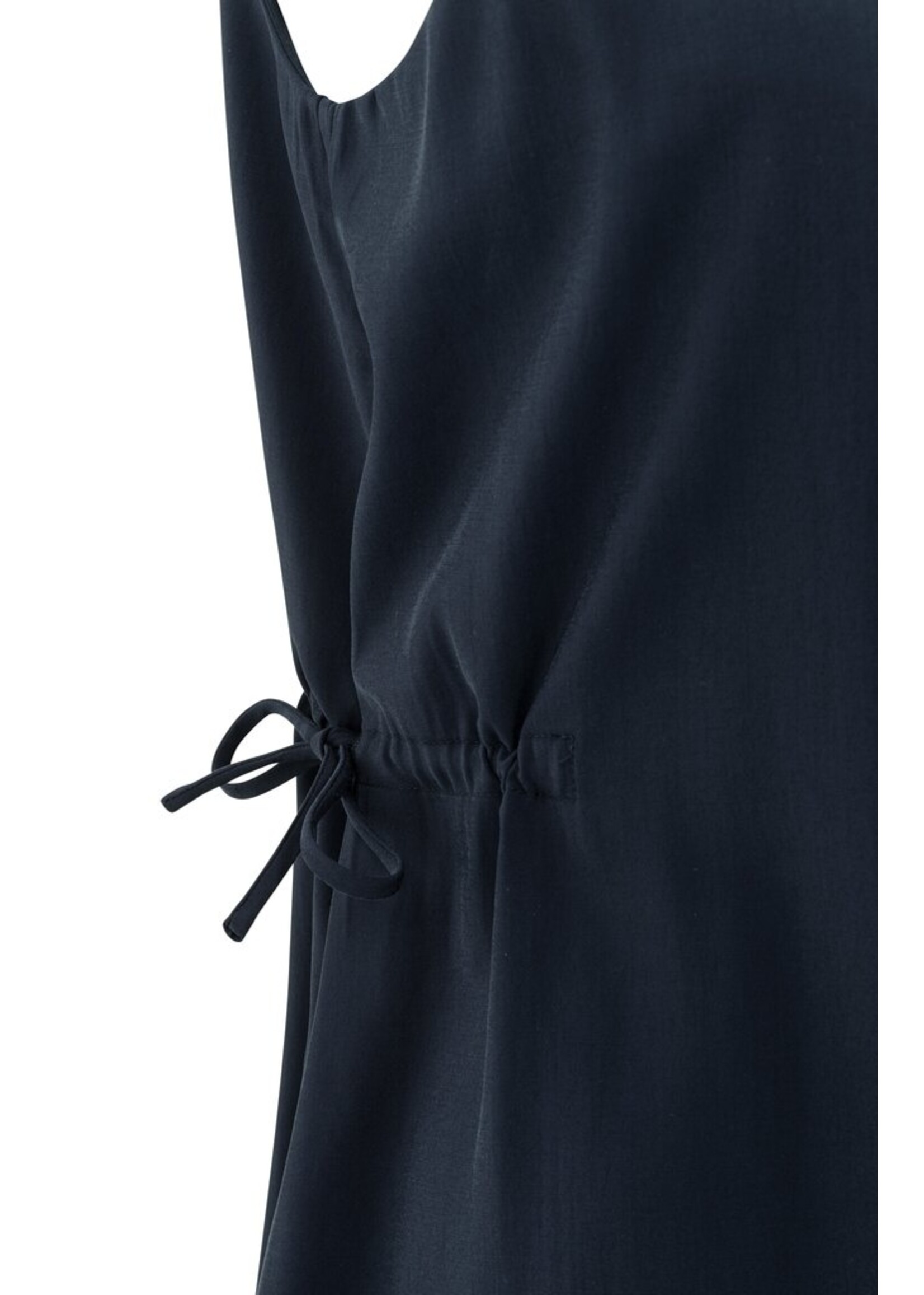 Yaya Yaya, Lange jurk met spaghettibandjes, Total eclipse blue, Size:
