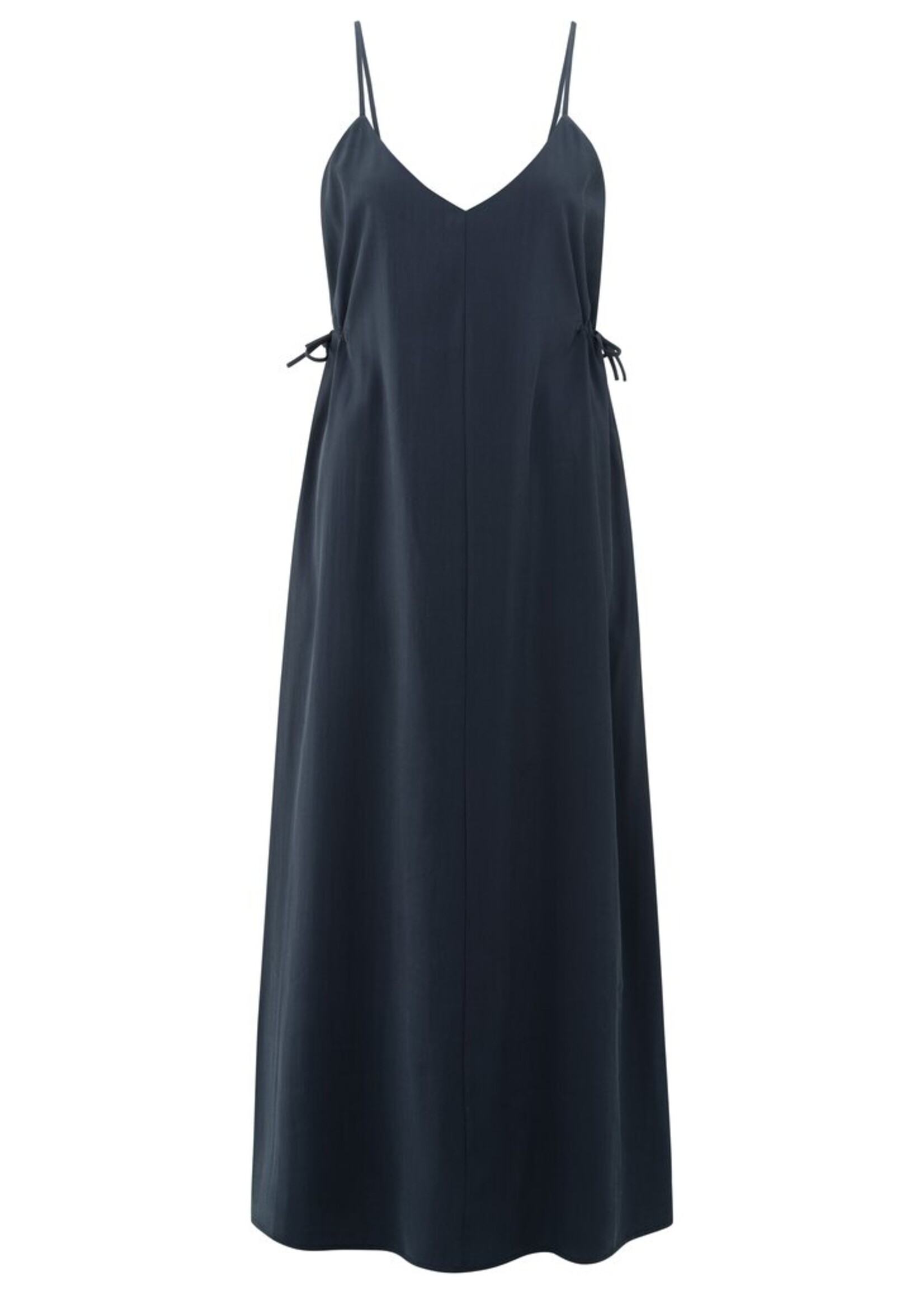Yaya Yaya, Lange jurk met spaghettibandjes, Total eclipse blue, Size:
