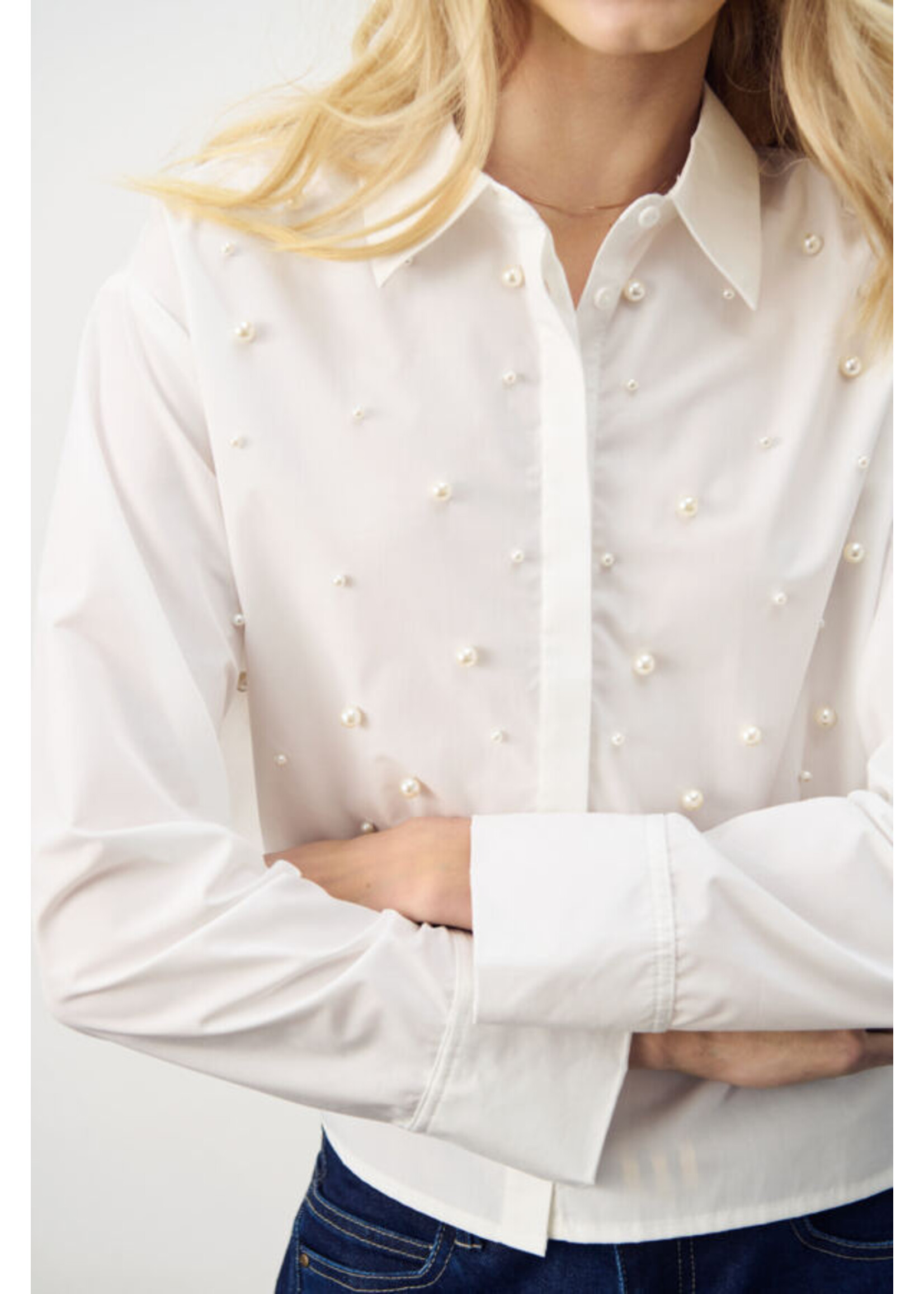Saint Tropez, LupinaSZ Shirt, Bright White, Size: