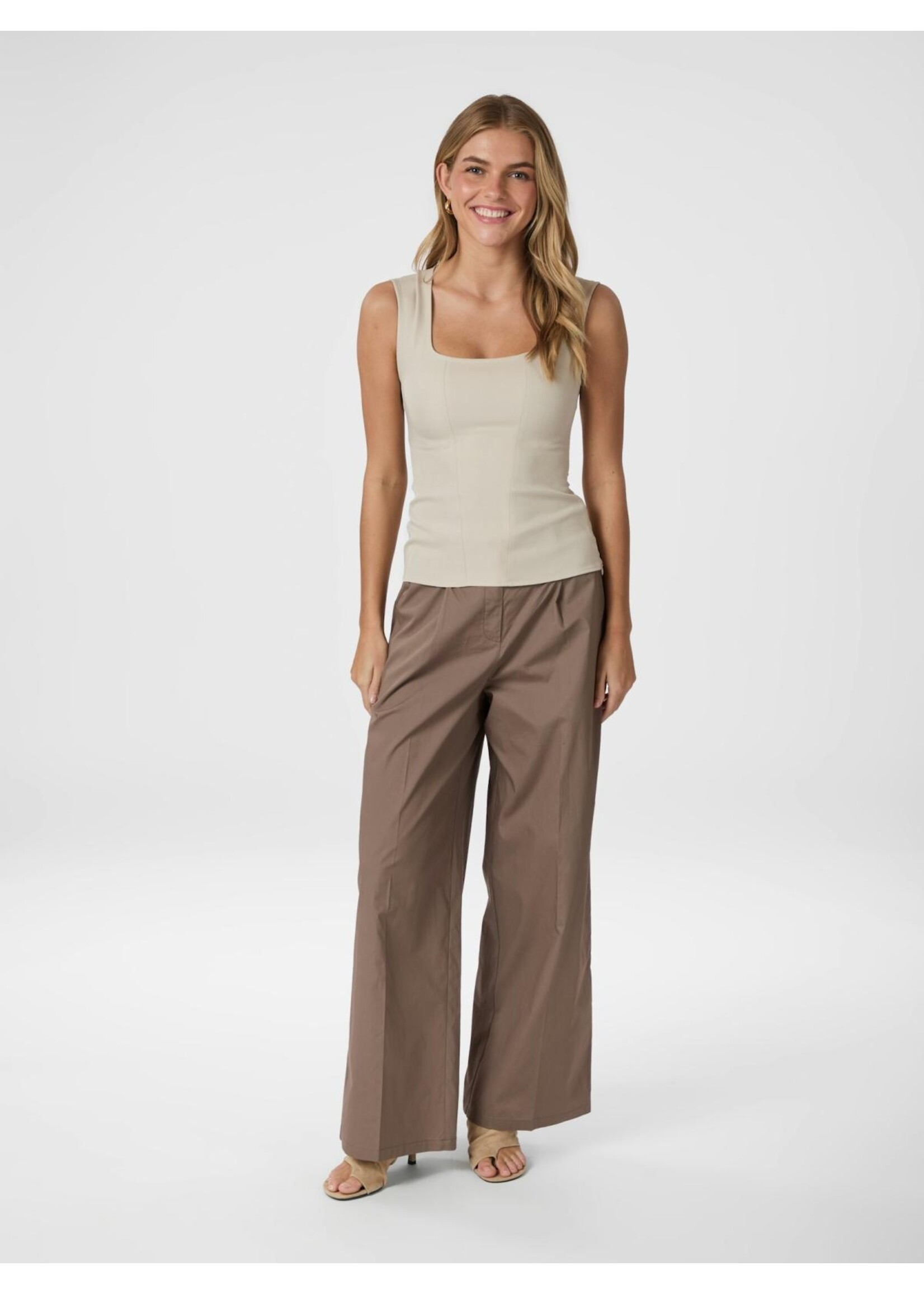 Neo Noir Neo Noir, Dilara Top, Sand, Size: