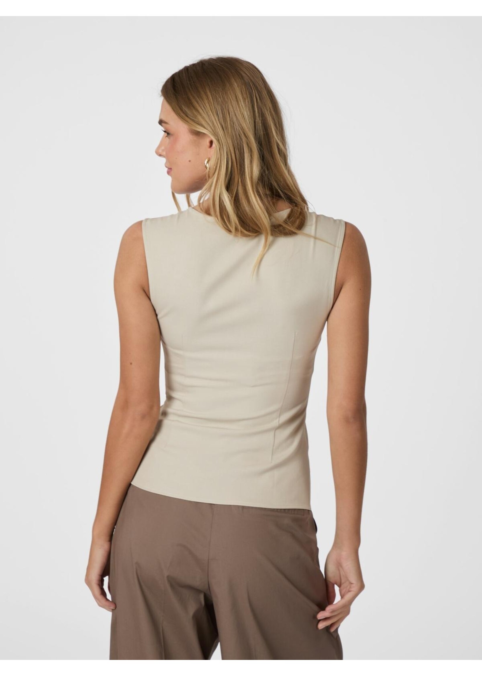 Neo Noir Neo Noir, Dilara Top, Sand, Size: