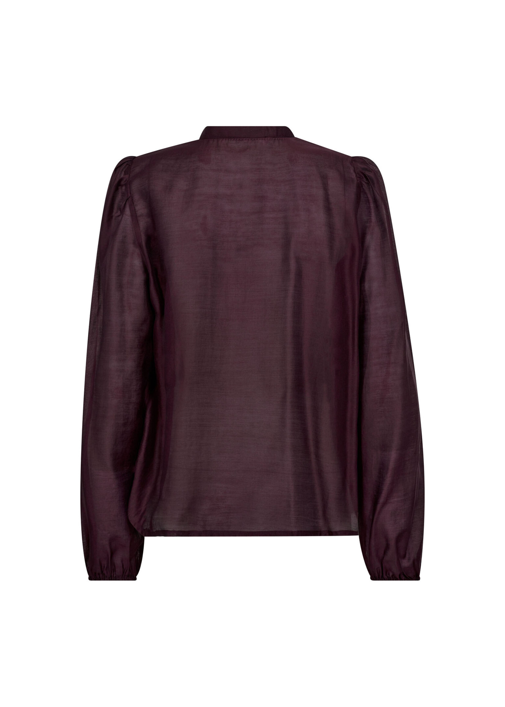 Co Couture Co'couture, TaffyCC Smock V-Shirt, Winered, Size:
