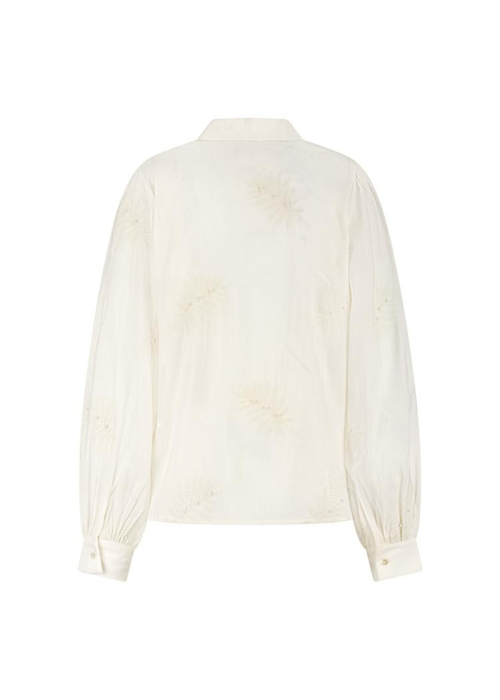 Nukus Nukus, Milanova Blouse Pearl, Off white, Size: