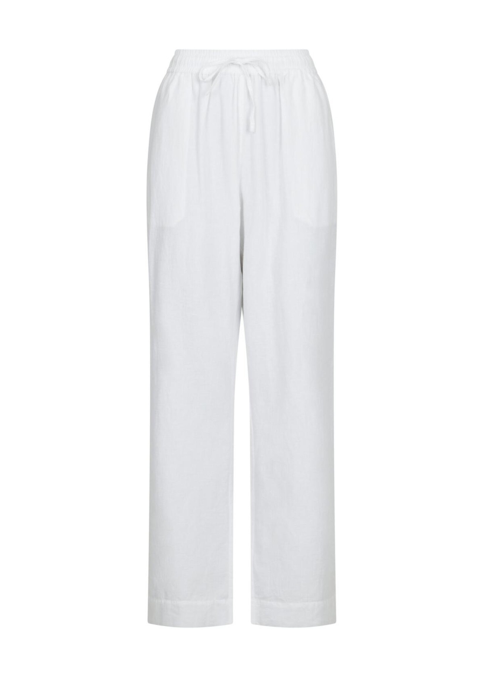 Neo Noir Neo Noir, Sonar Linen Pants, White, Size: