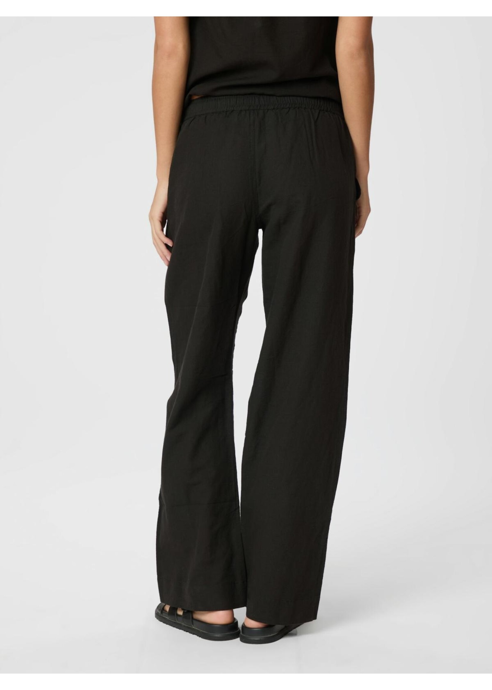 Neo Noir Neo Noir, Sonar Linen Pants, Black, Size: