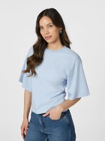 Neo Noir Neo Noir, Asha Boxy Tee, Light blue, Size:
