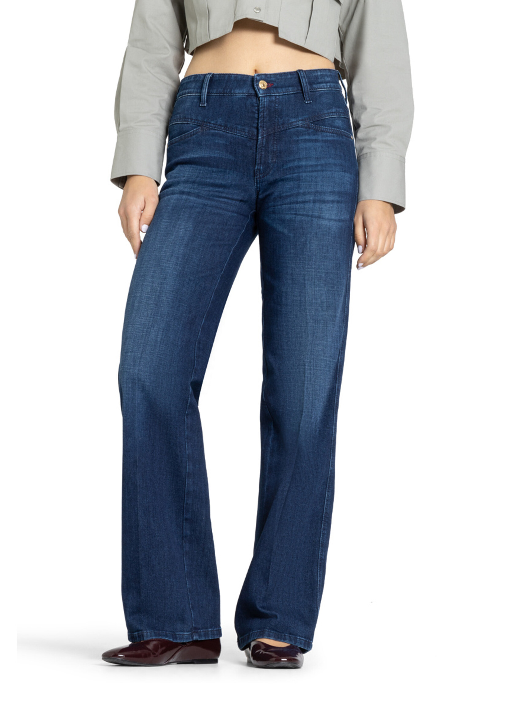 Cambio Cambio, Aimee dames jeans, Blue, Size: