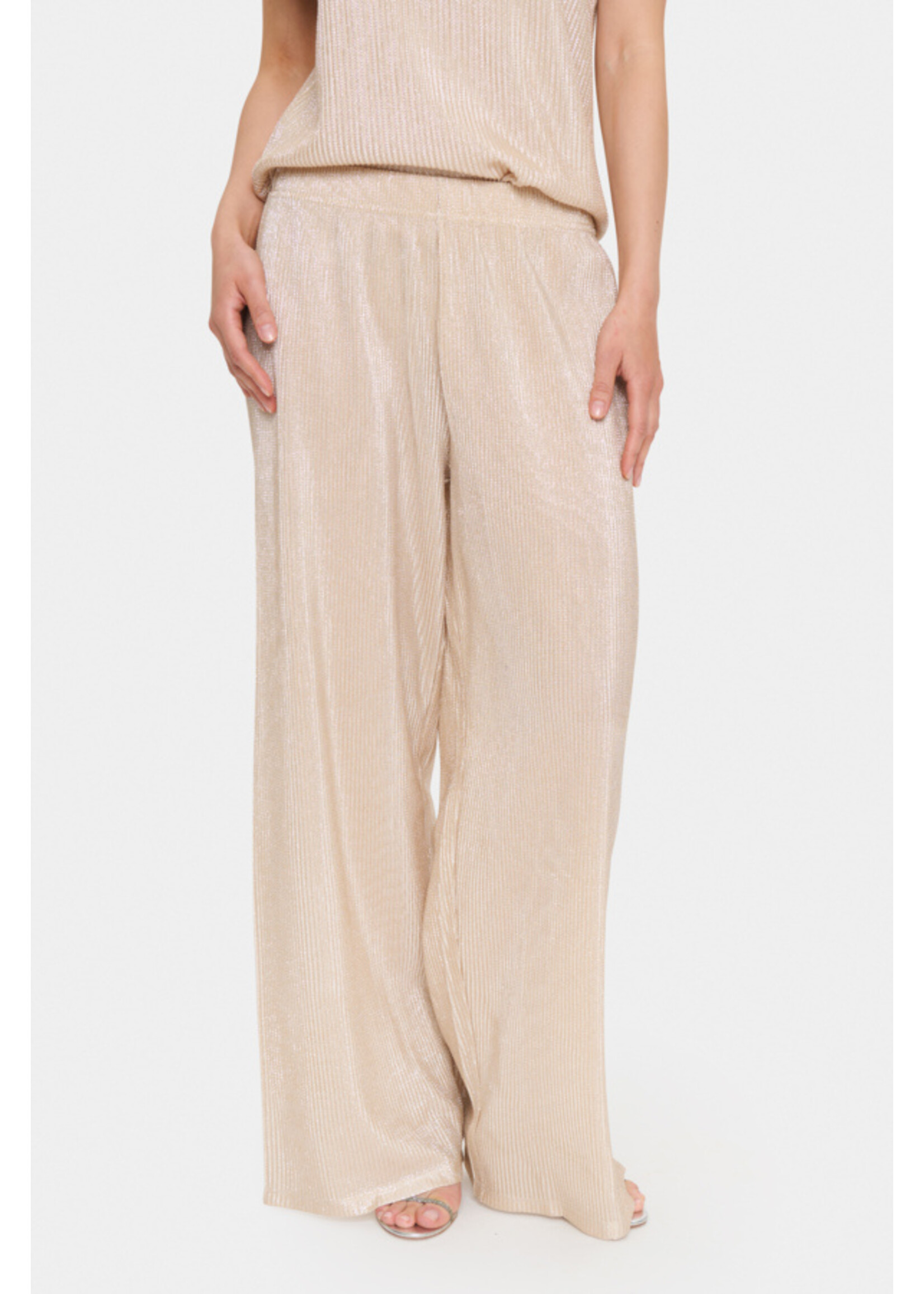 Saint Tropez Saint Tropez, EvySZ Pants, Gold, Size: