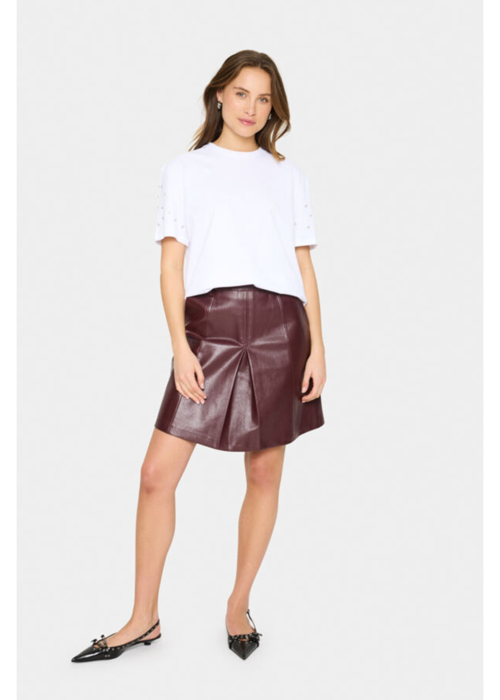 Saint Tropez Saint Tropez, LycianaSZ T-Shirt, White, Size: