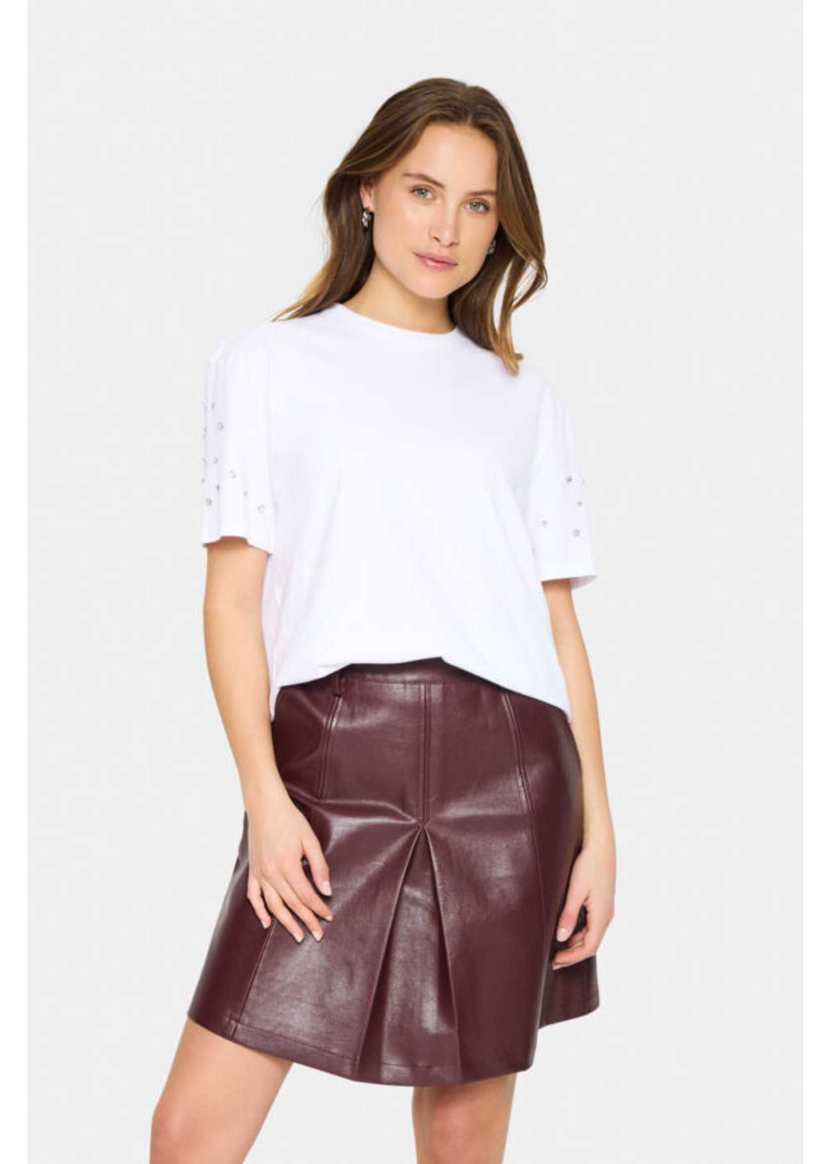 Saint Tropez Saint Tropez, LycianaSZ T-Shirt, White, Size: