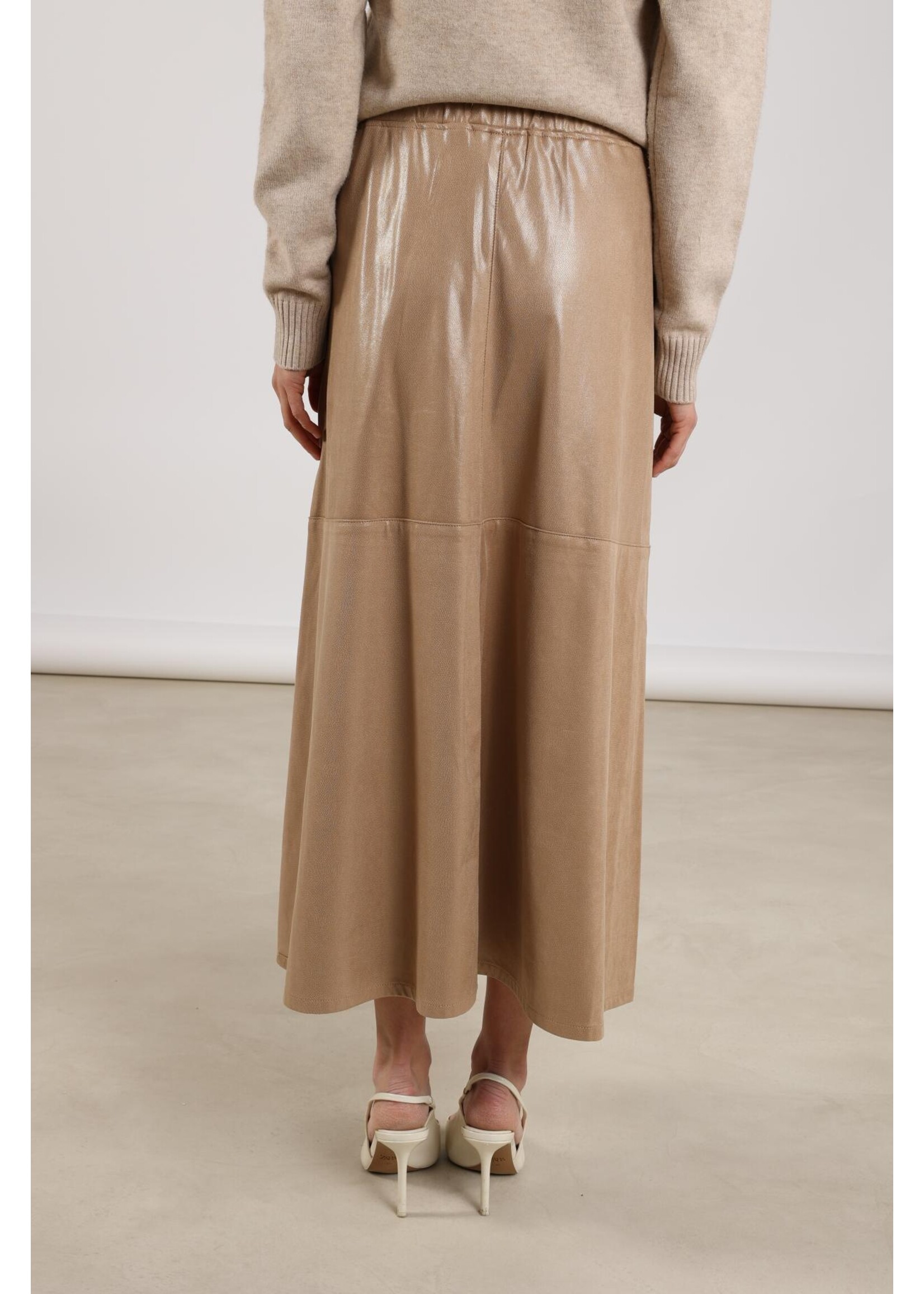 Nukus Nukus, Montreal Skirt Shiny, Sand, Size: