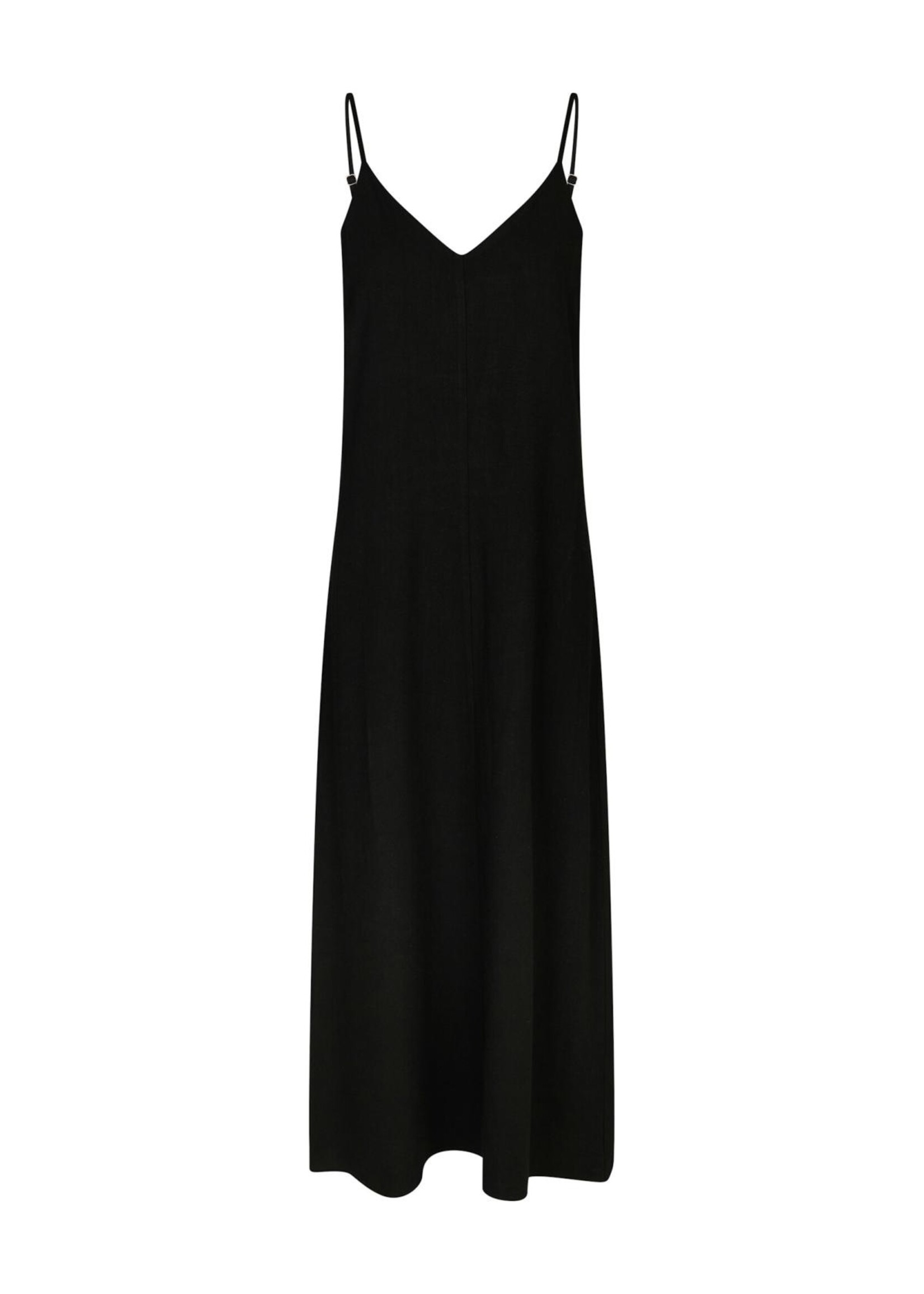 Neo Noir Neo Noir, Kessie Linen Dress, Black, Size: