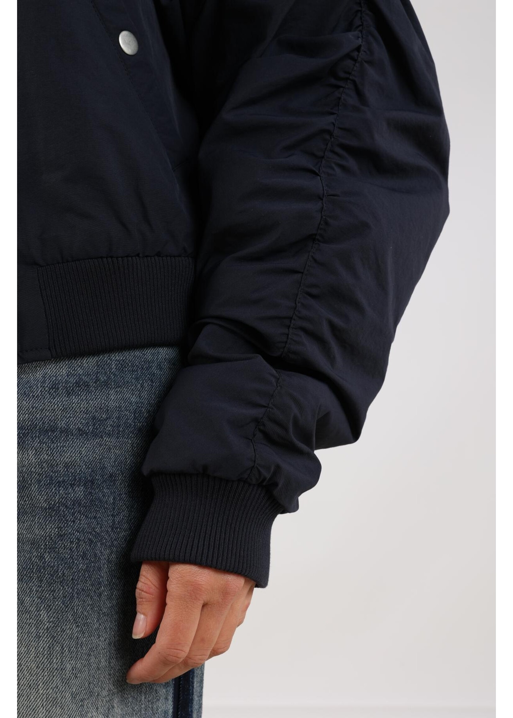 Nukus Nukus, Celeste Jacket, Navy, Size: