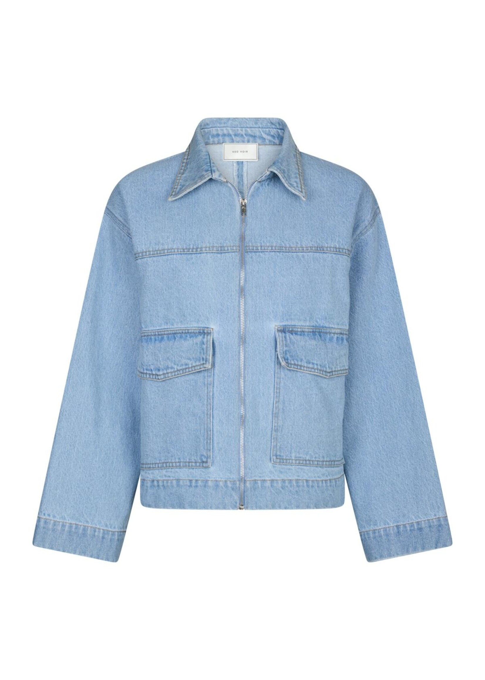 Neo Noir Neo Noir, Titan Denim Jacket, Light blue, Size: