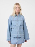 Neo Noir Neo Noir, Titan Denim Jacket, Light blue, Size: