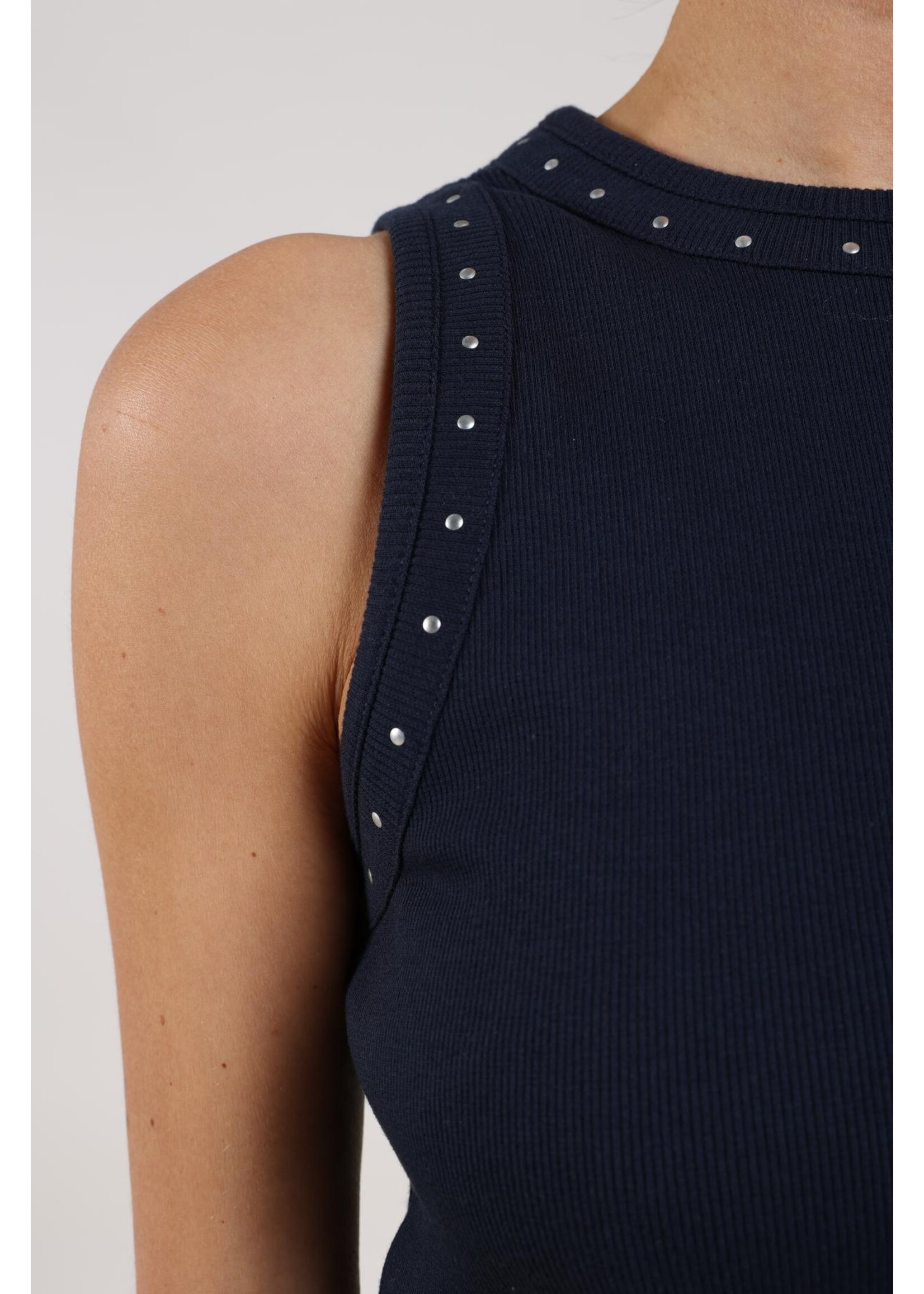 Nukus Nukus, Nice Singlet Studs, Navy, Size: