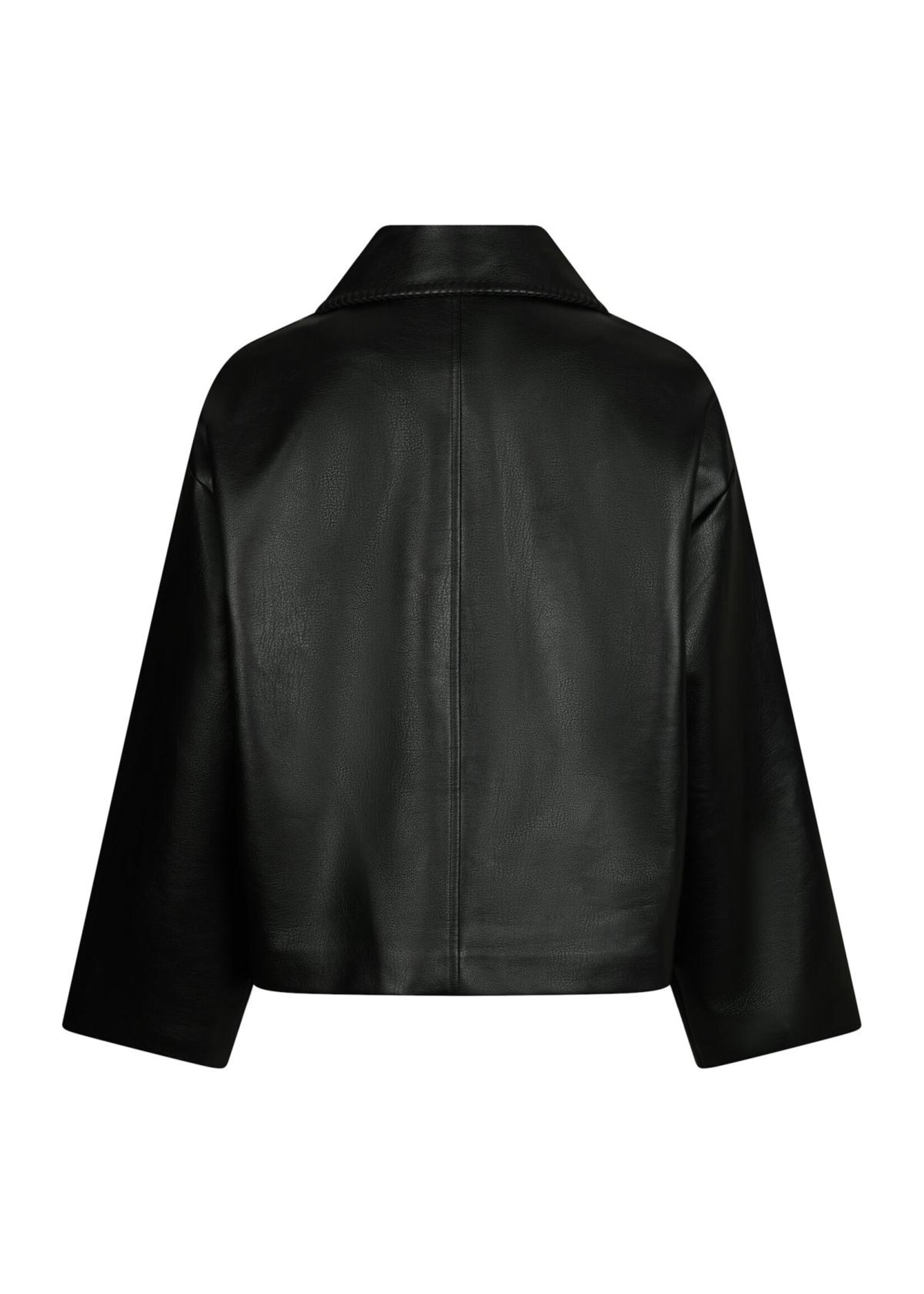 Neo Noir Neo Noir, Lunara Collar Stitch Jacket, Black, Size: