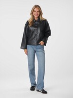 Neo Noir Neo Noir, Lunara Collar Stitch Jacket, Black, Size: