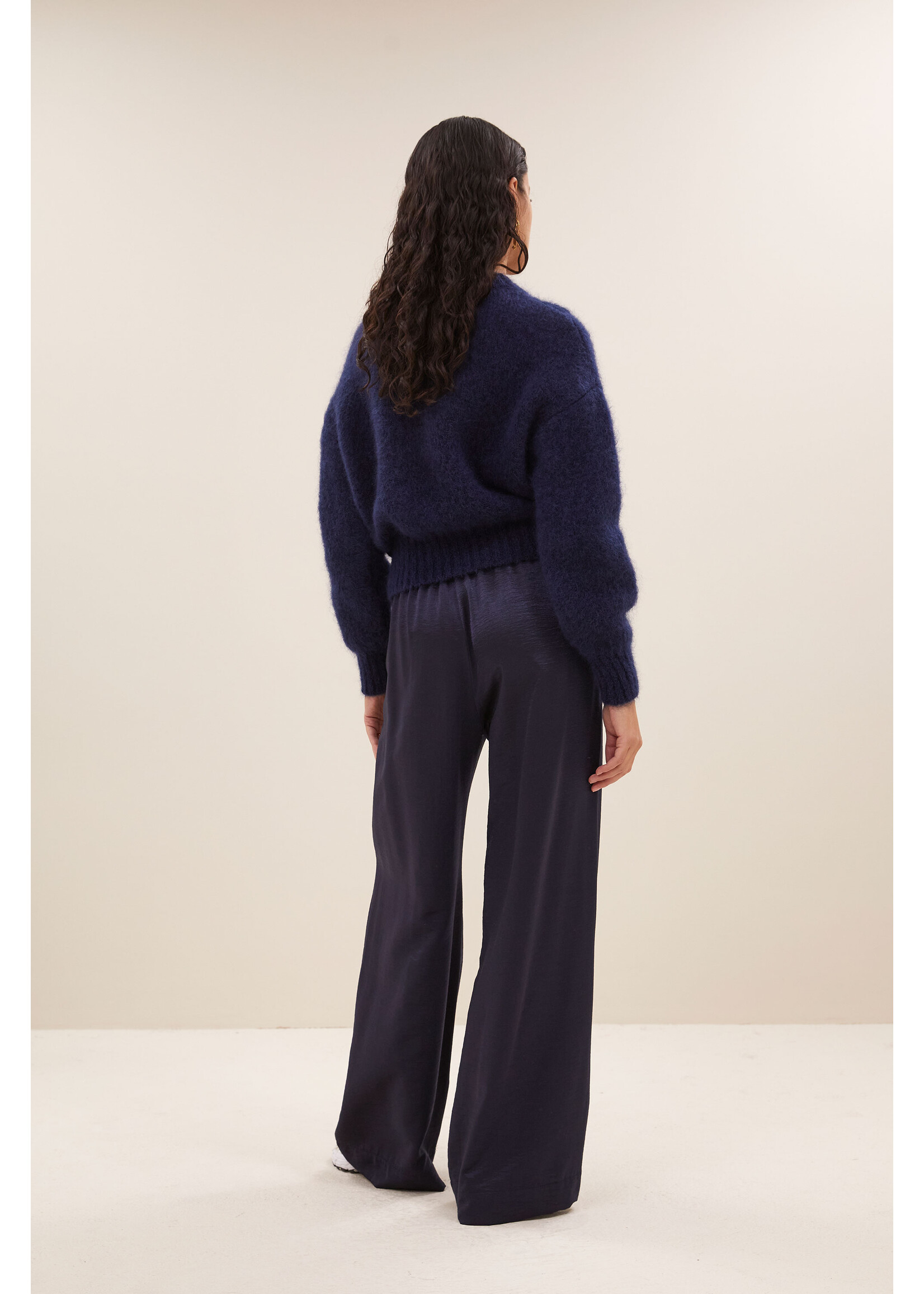 By-Bar By-Bar, Benji metallic pants, Midnight, Size