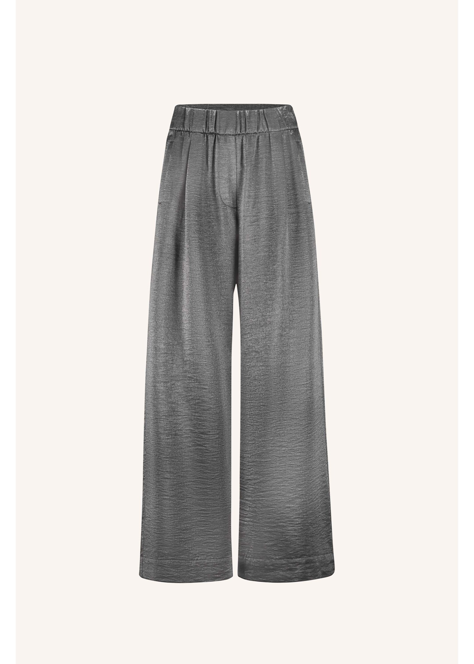 By-Bar By-Bar, Benji metallic pants, Metallic silver, Size