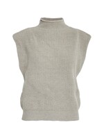 Minus Minus, MSNaomi Knit Vest, String Grey, Size: