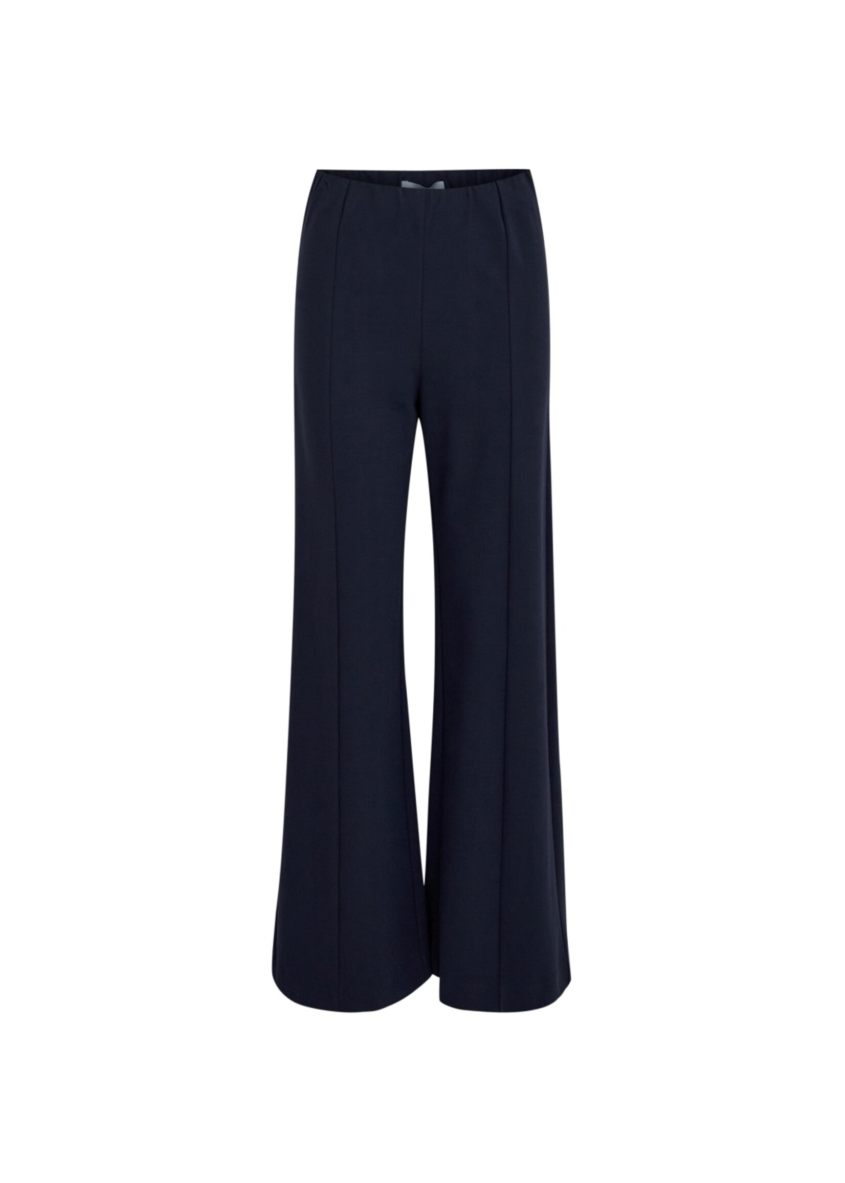 Minus Minus, MSMarcia Wide Leg Pant, Sky captain, Size:
