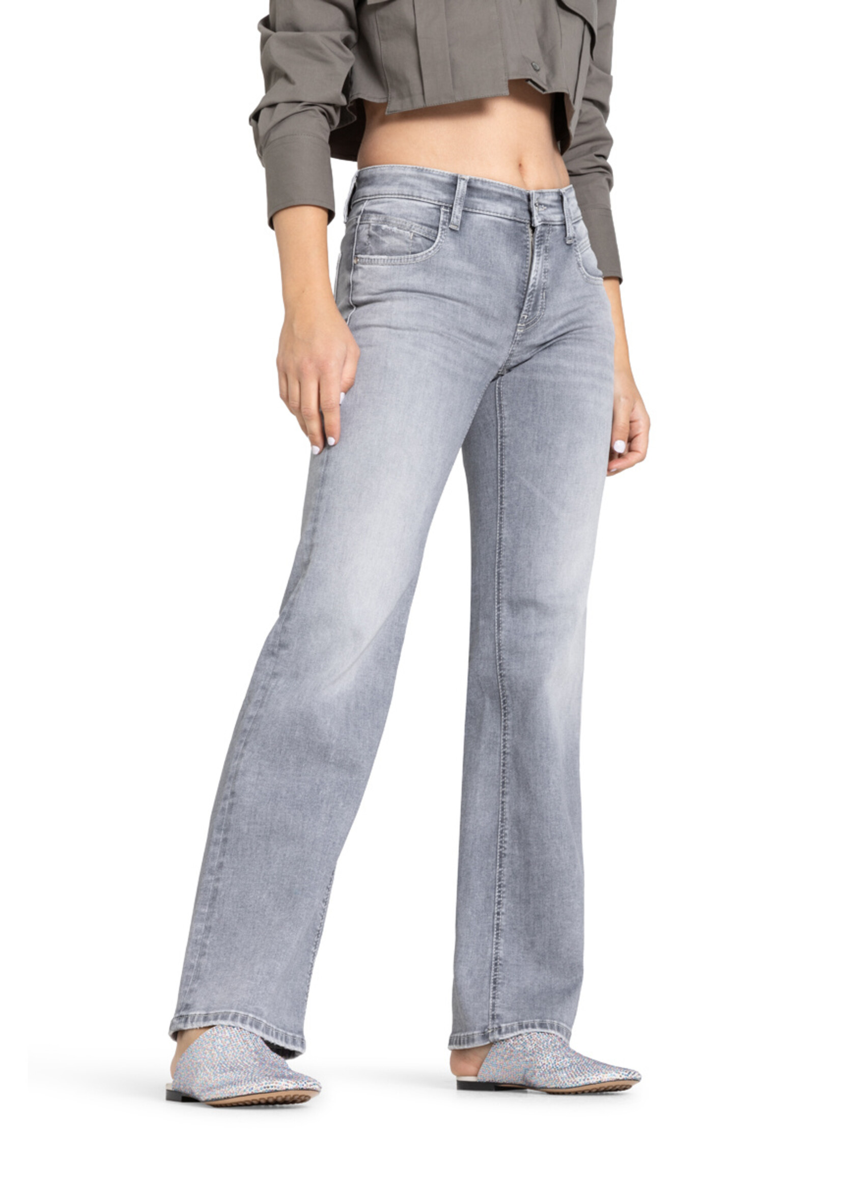 Cambio Cambio, Tess jeans, Grey denim, Size: