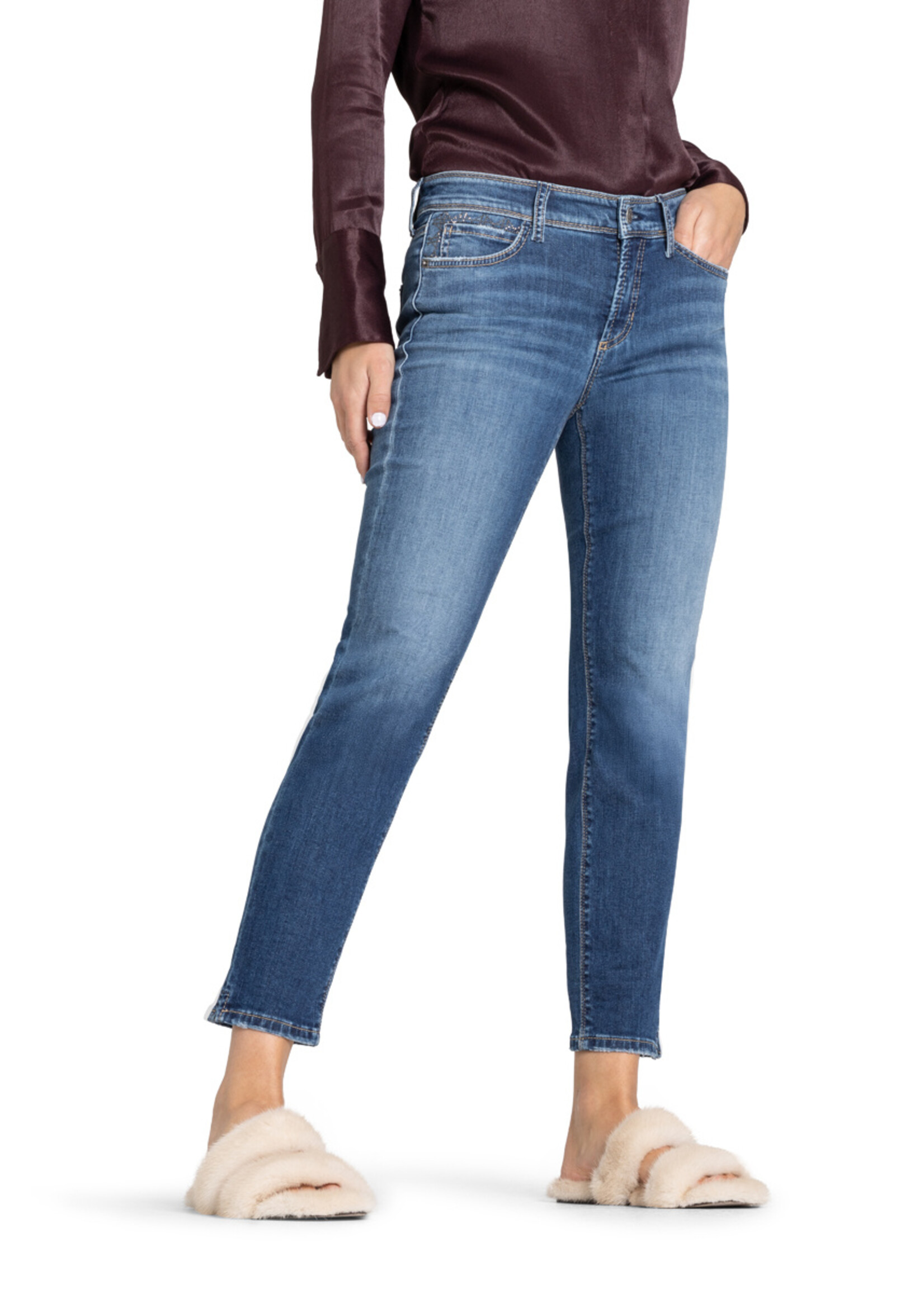 Cambio Cambio, Piper short Damen lang Jeans, Sophisticated, Size: