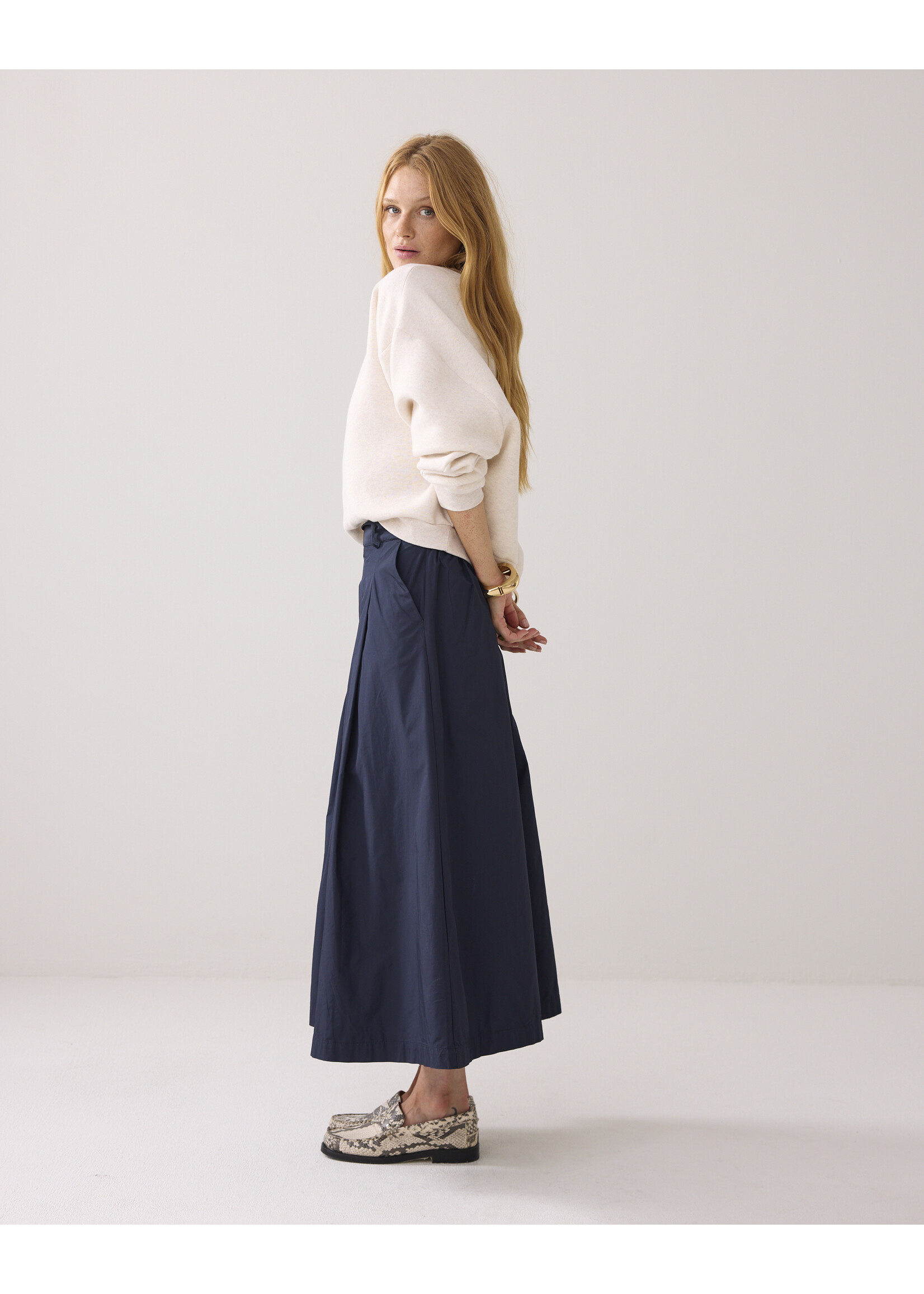 Summum Summum, Sweatshirt Soft sweat, Ivory, Size: