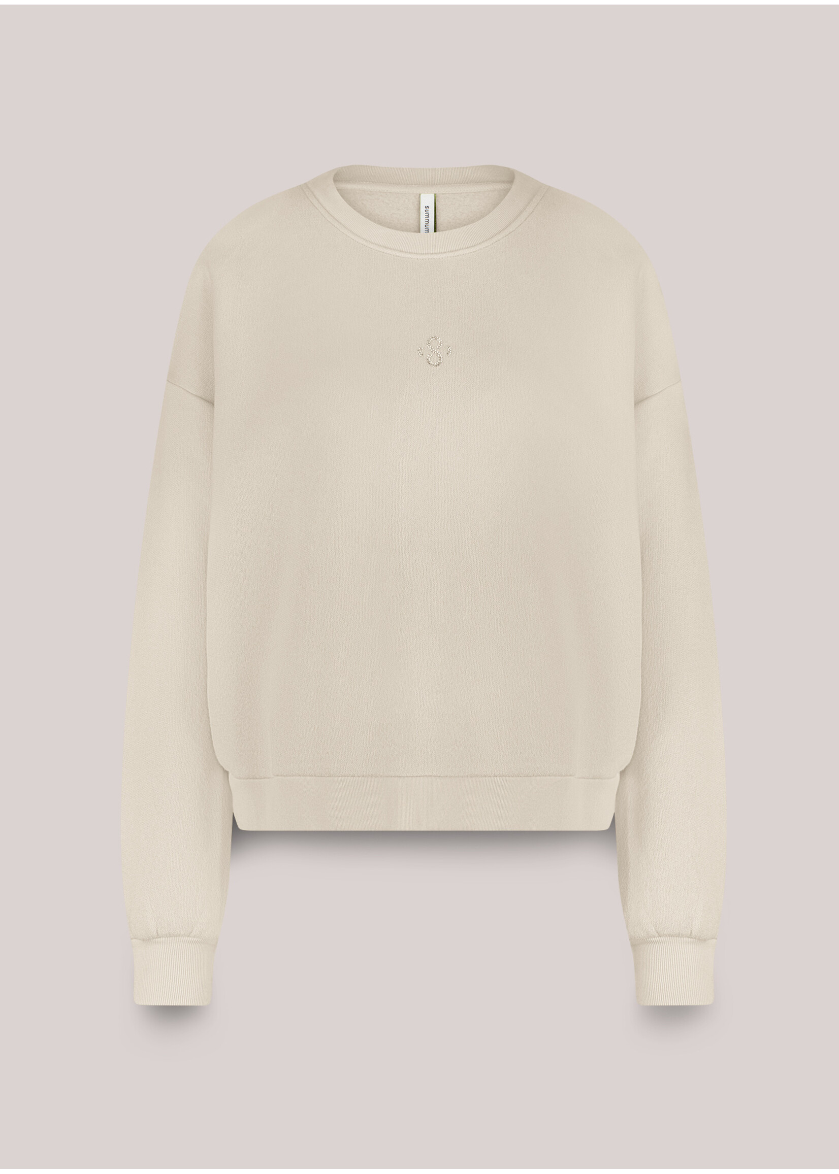 Summum Summum, Sweatshirt Soft sweat, Ivory, Size: