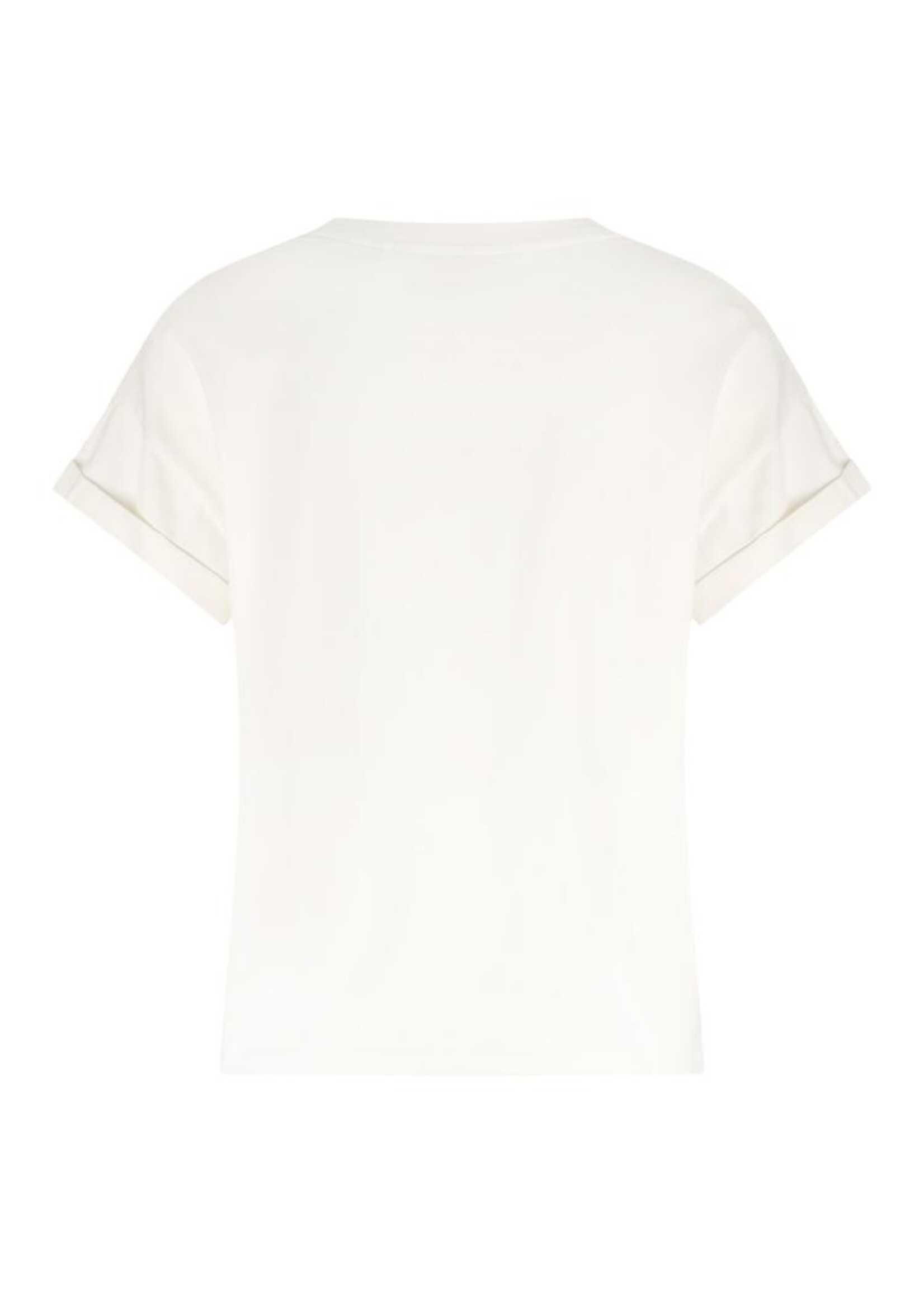 Nukus Nukus, Grace Shirt Oneck, Off White/Navy, Size: