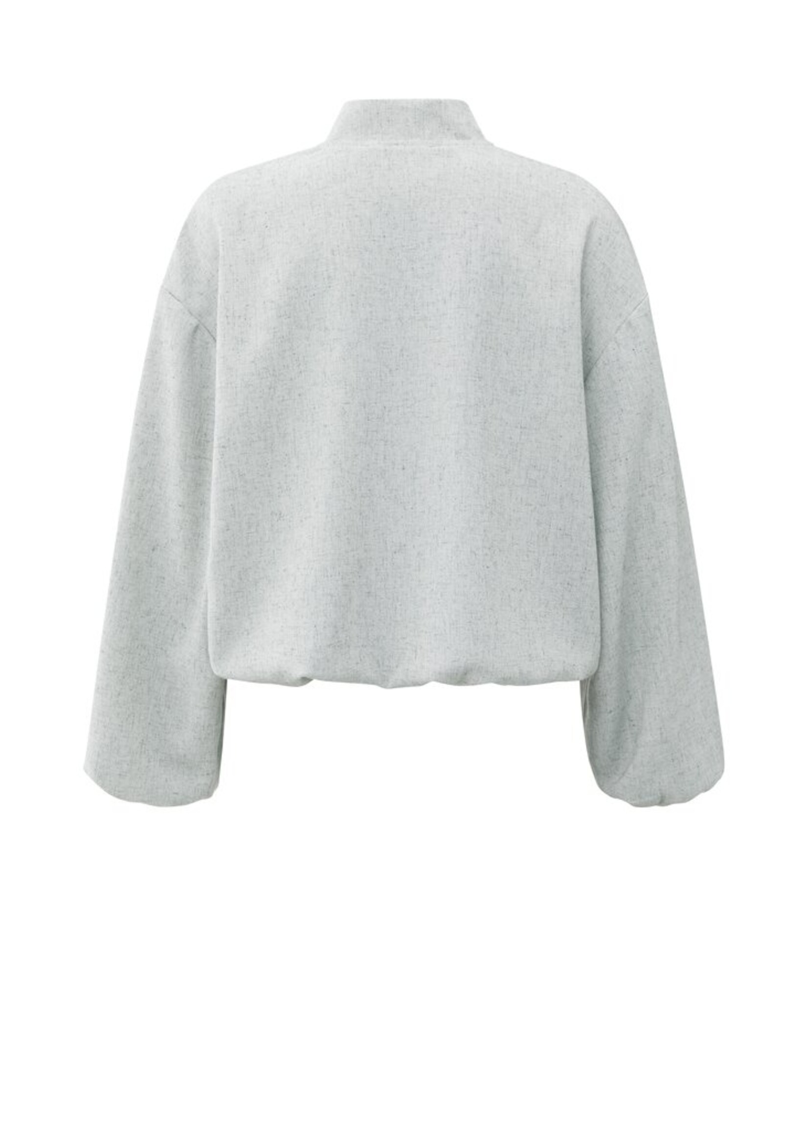 Yaya Yaya, Jasje met ballonvorm, Light Grey Melange, Size: