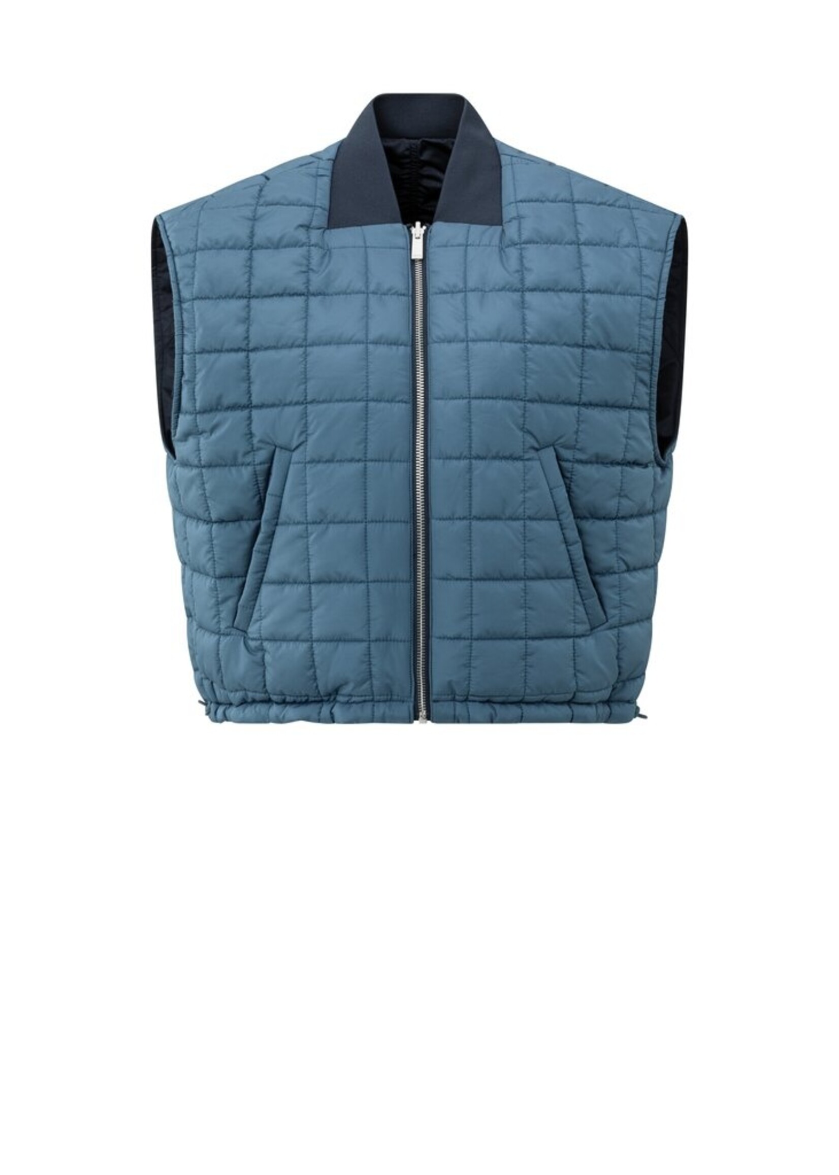 Yaya Yaya, Omkeerbare gewatteerde bodywarmer, Inkwell blue, Size