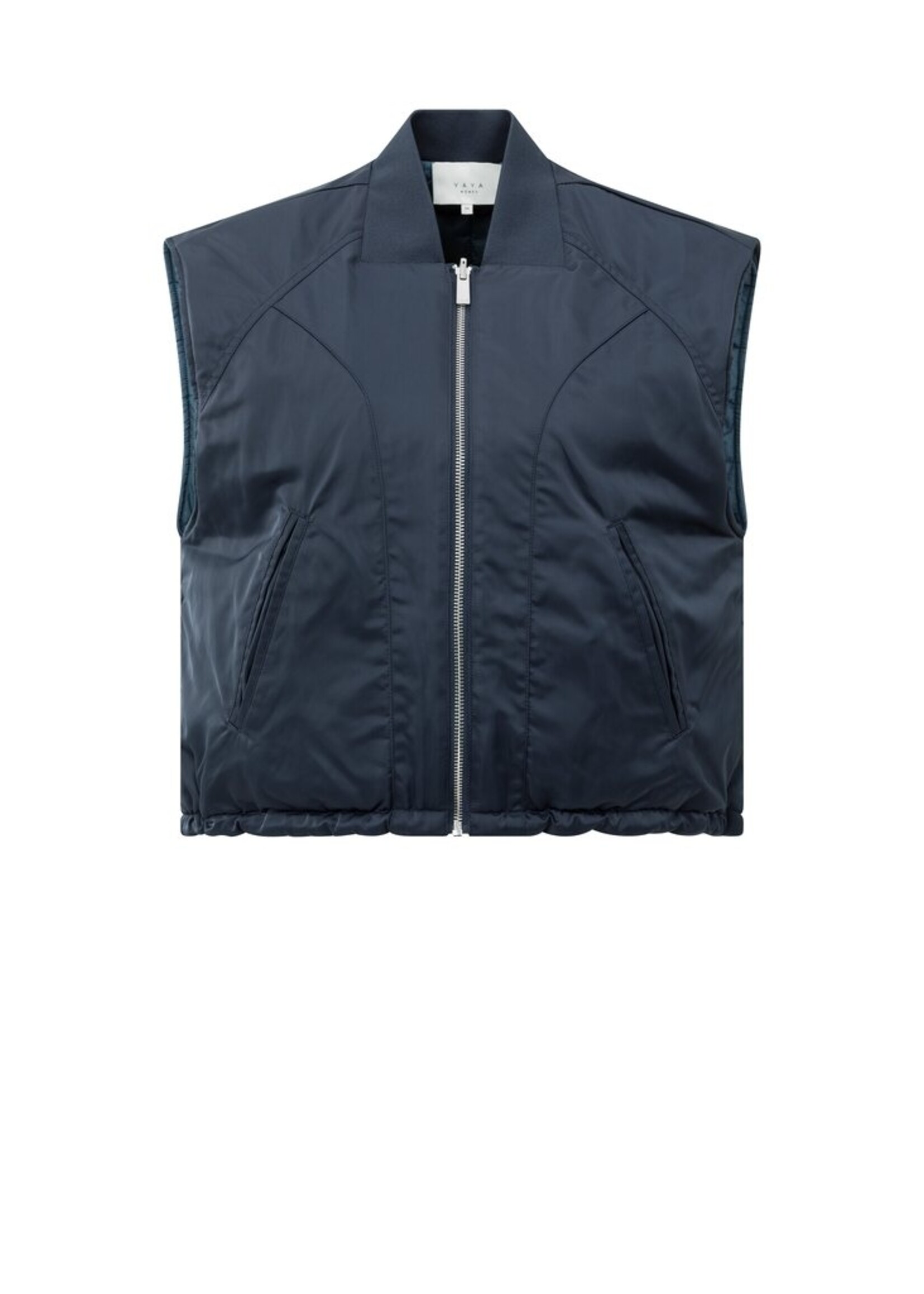 Yaya Yaya, Omkeerbare gewatteerde bodywarmer, Inkwell blue, Size
