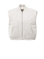 Yaya Yaya, Omkeerbare gewatteerde bodywarmer, Beige, Size